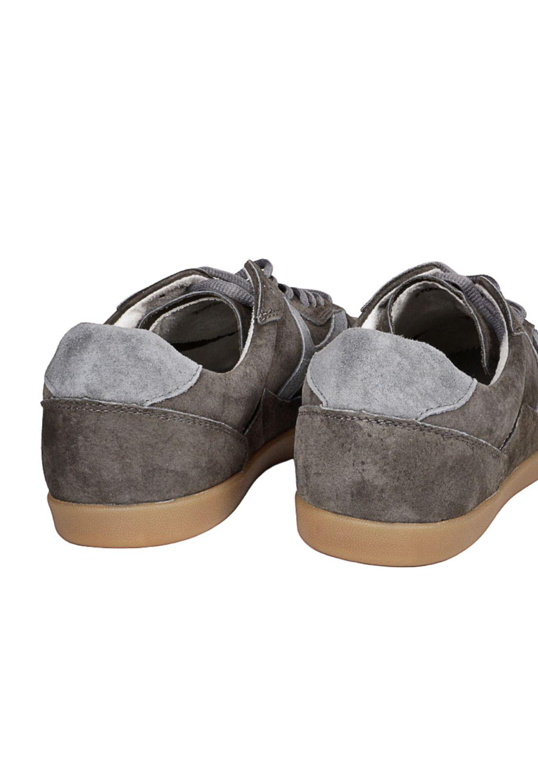 Zapatilla Cuero Urbana Albert Gris-5