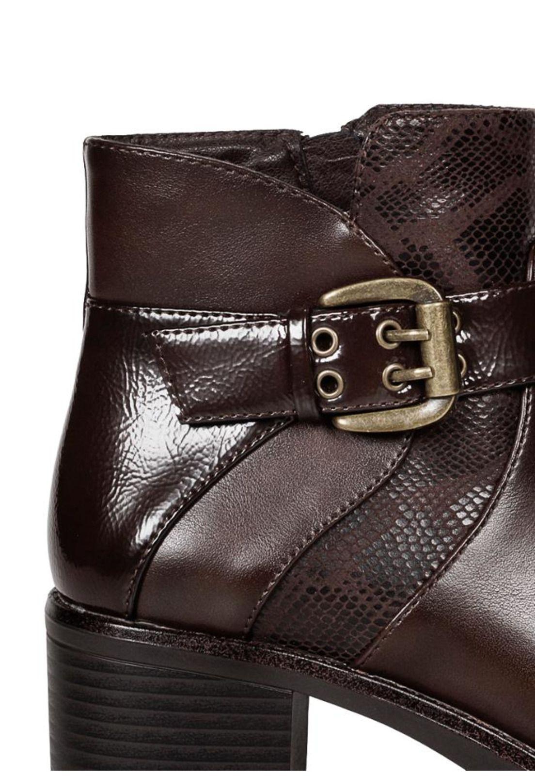 Botín Mujer Malau Café-3