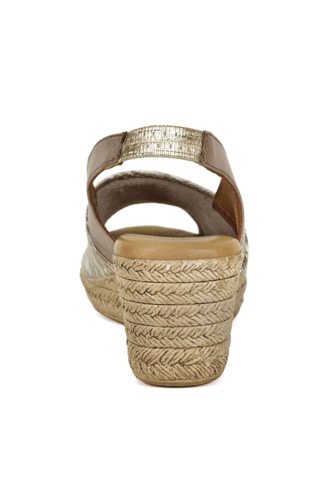 Sandalia Susanne Taupe-6