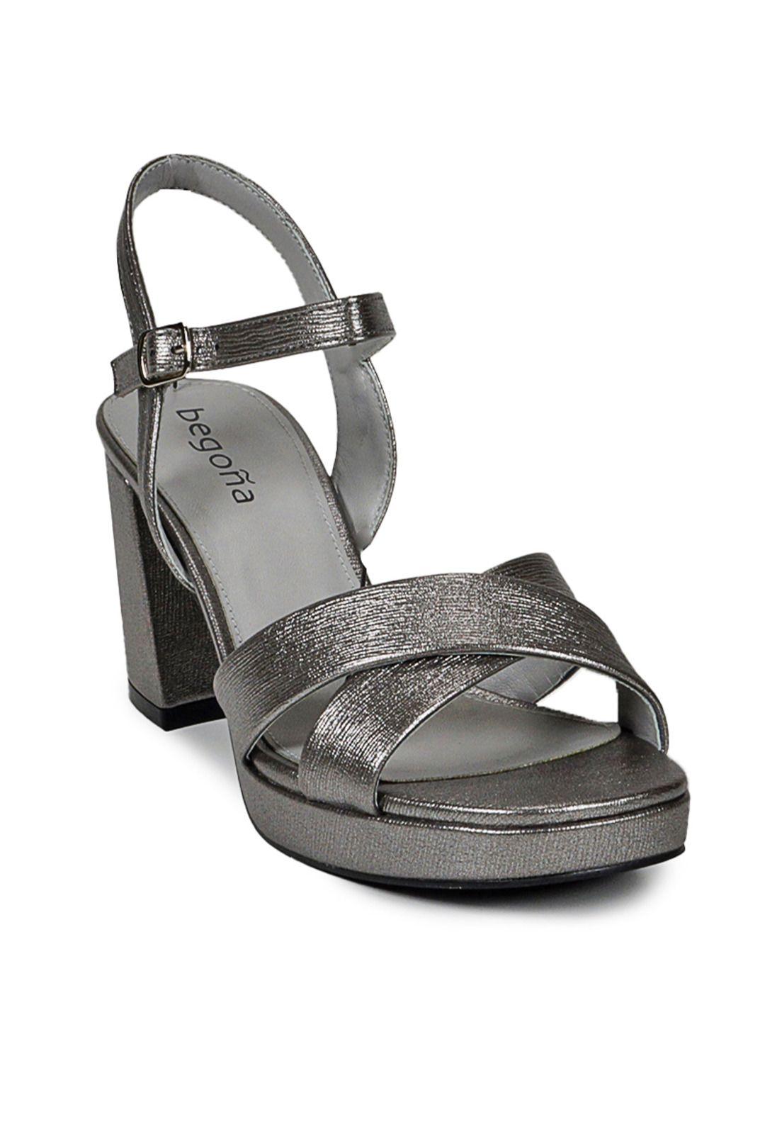 Sandalia Jordina Plateado-2