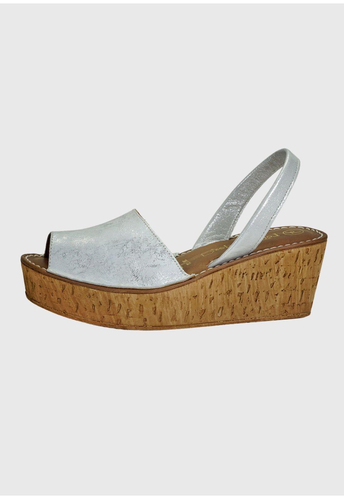 Sandalia Eliada Plateado-0