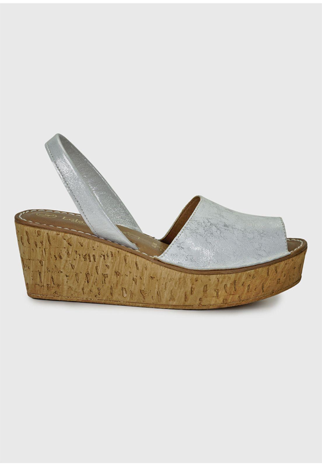 Sandalia Eliada Plateado-1