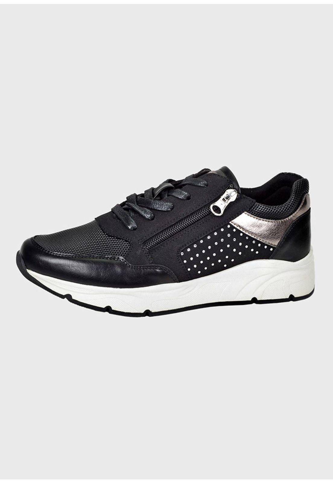 Zapatilla Casandra Negro-0