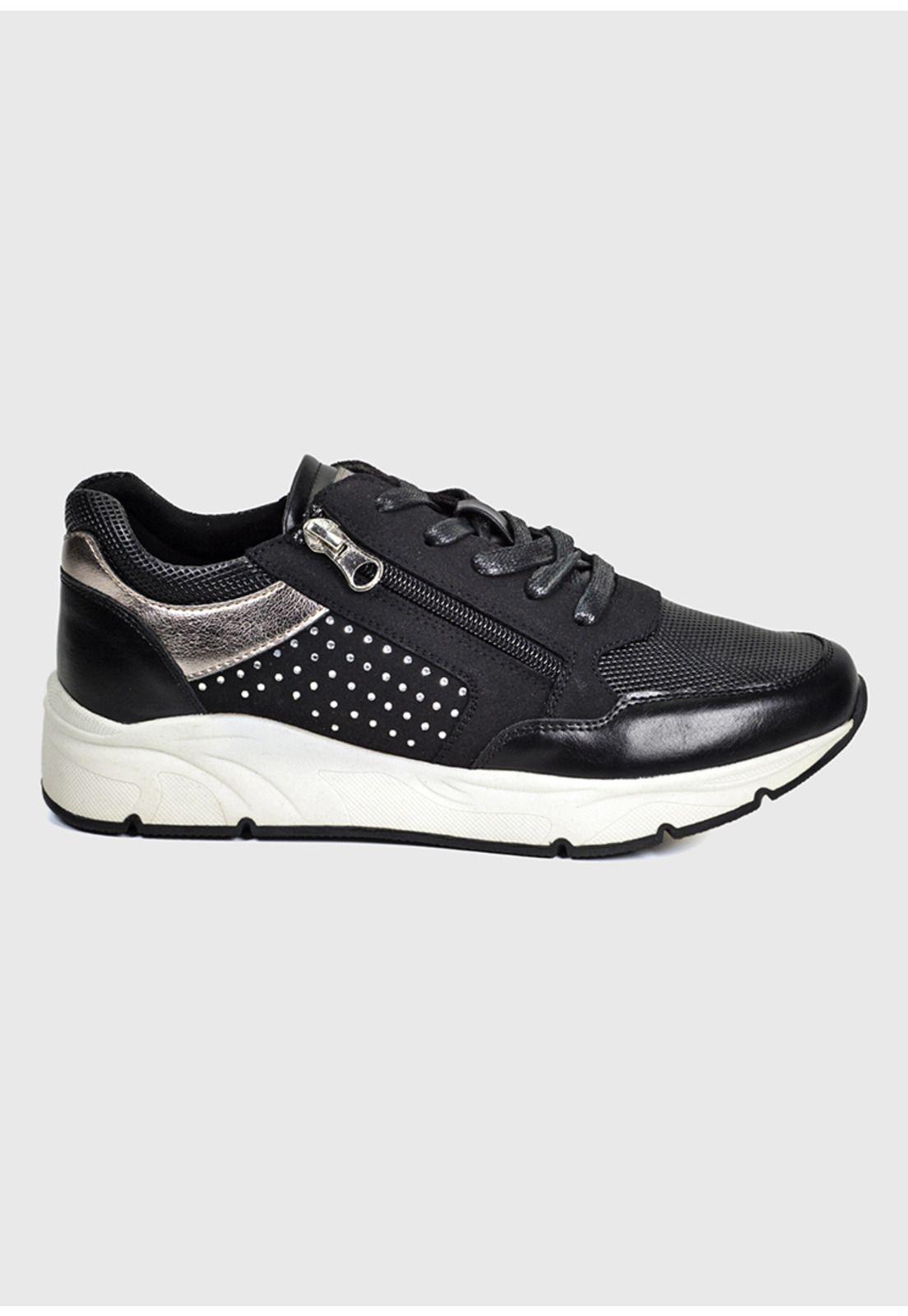 Zapatilla Casandra Negro-1