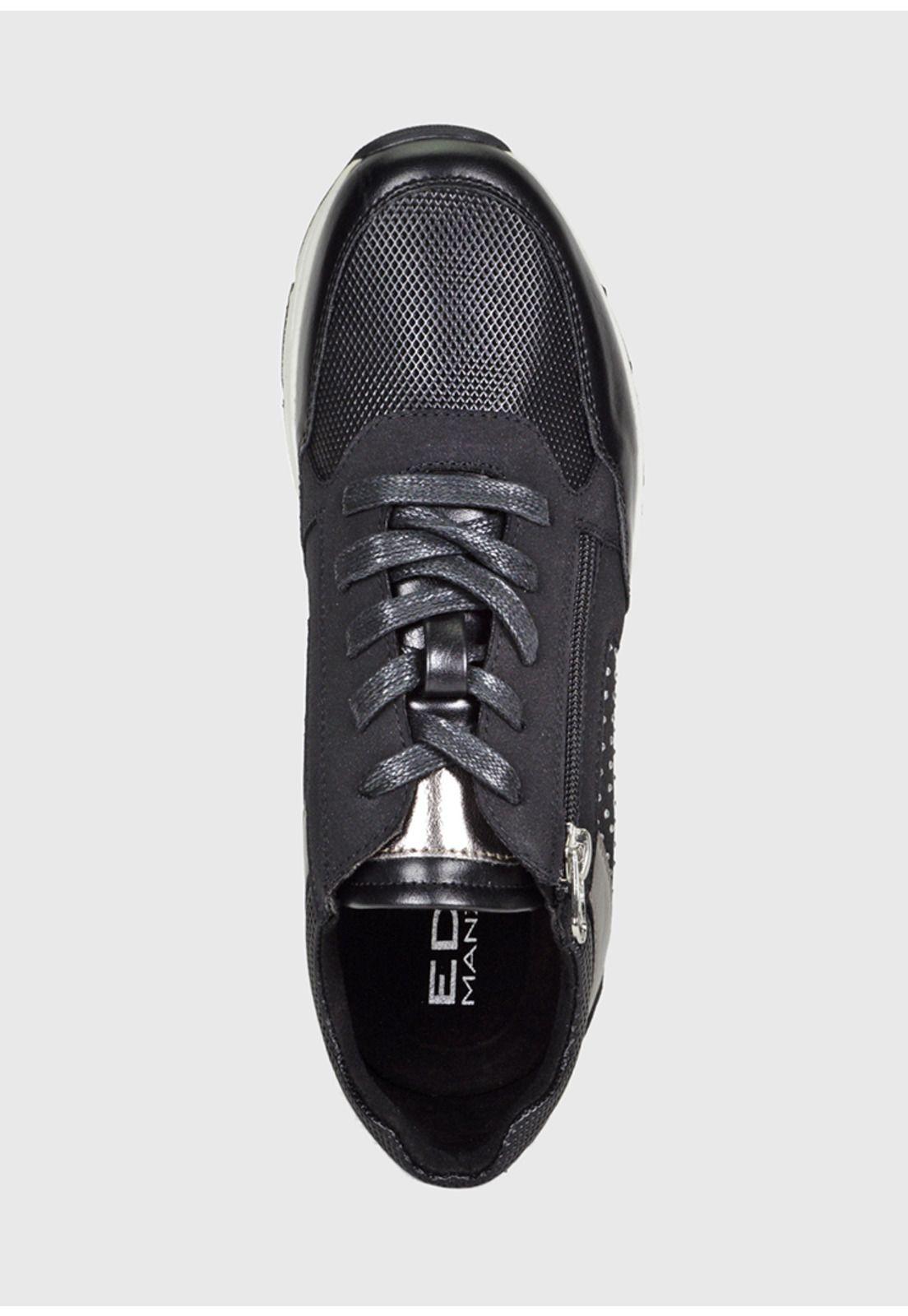 Zapatilla Casandra Negro-5