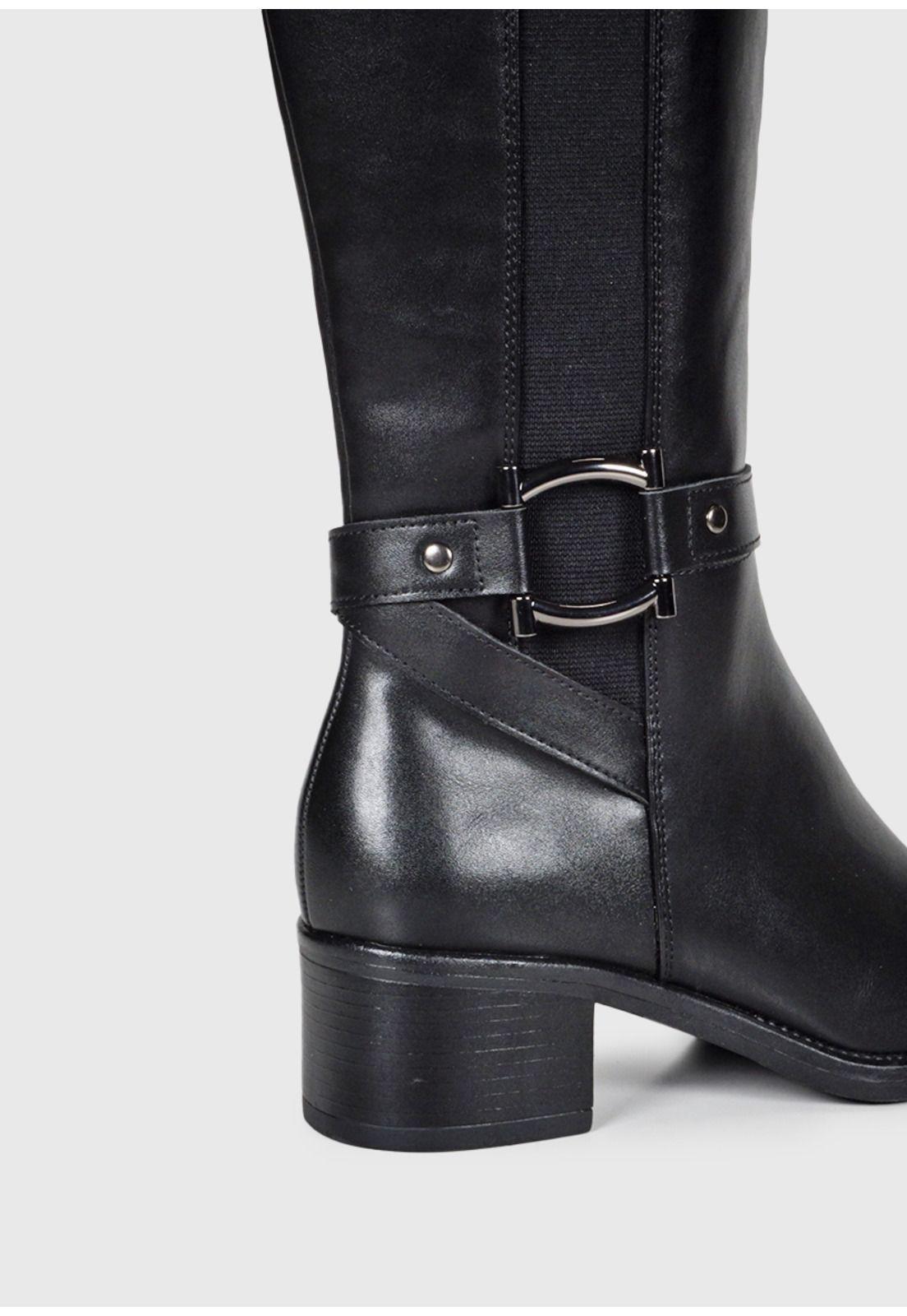 Bota Mujer Dayris Negro-5