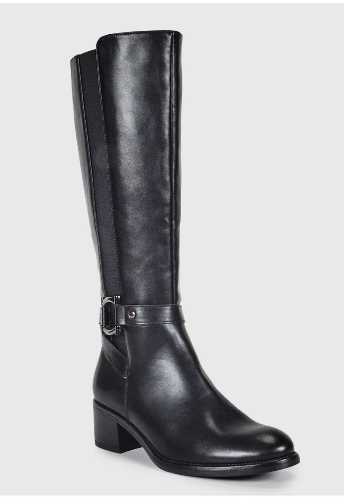 Bota Mujer Dayris Negro-3