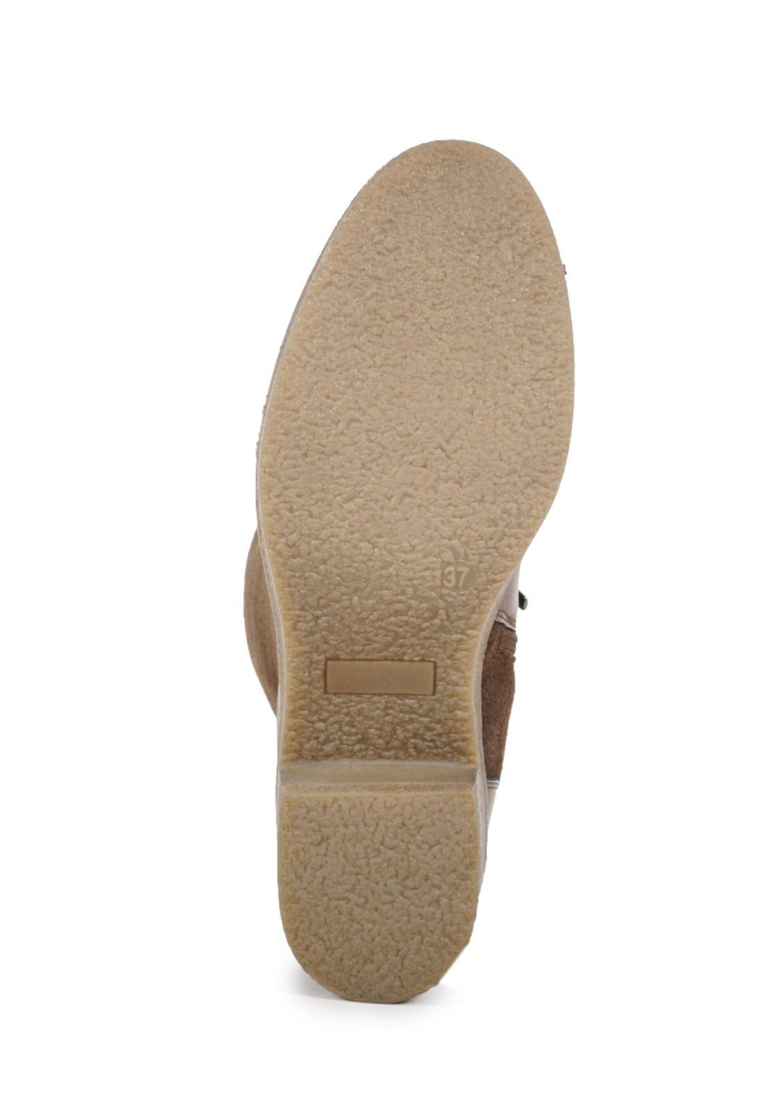 Bota Cuero Davinna Café-4