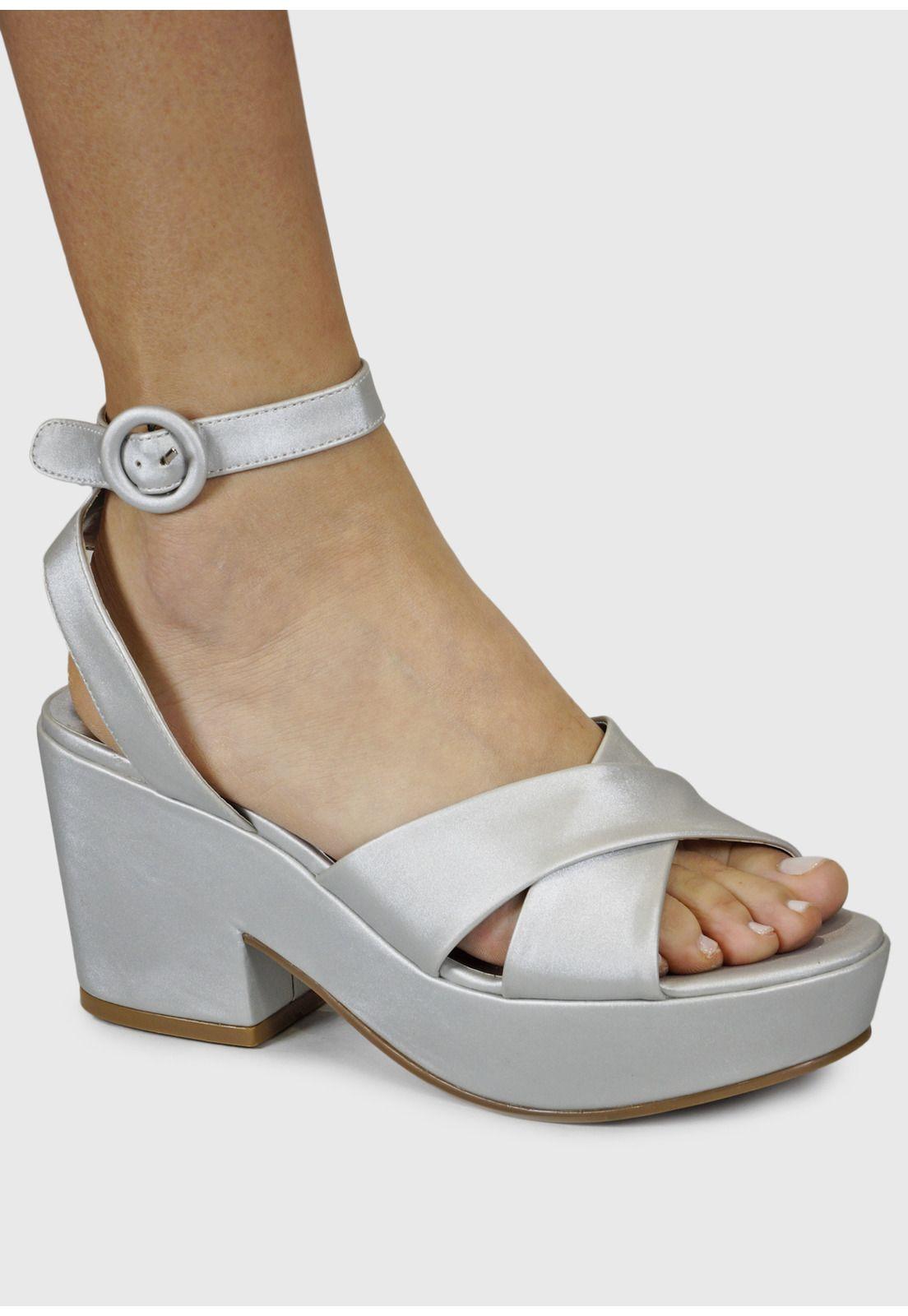 Sandalia Karima Plateado-8