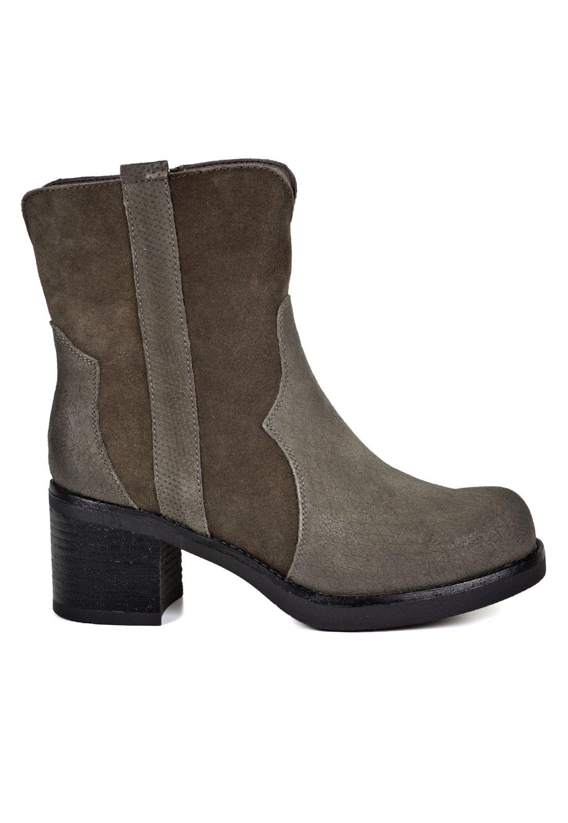 Botín Cuero Galatea Café-2