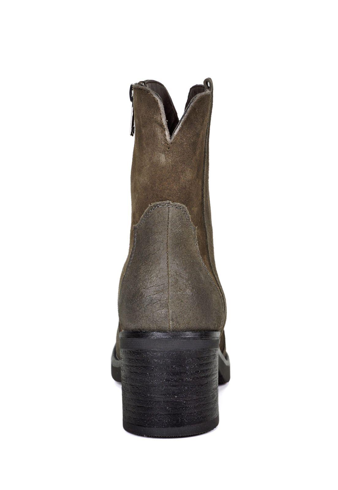 Botín Cuero Galatea Café-6