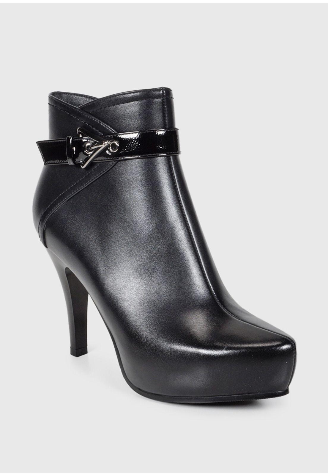 Botín Mujer Tahiya Negro-5