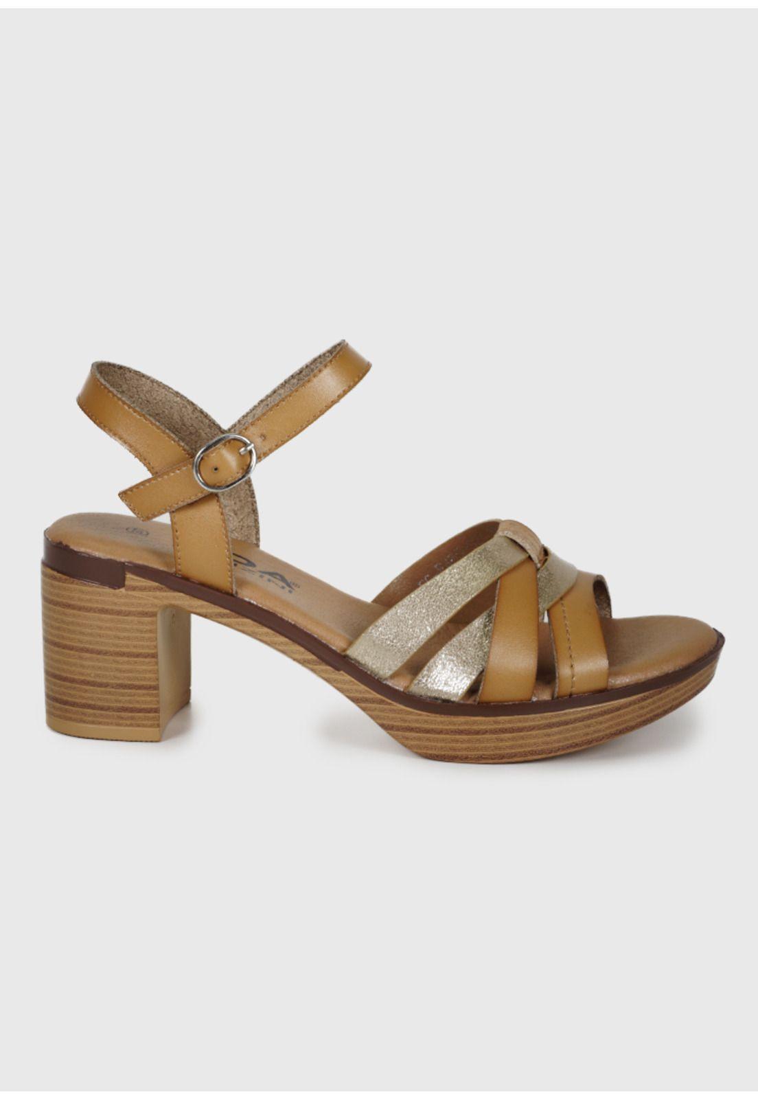 Sandalia Olivie Camel-1