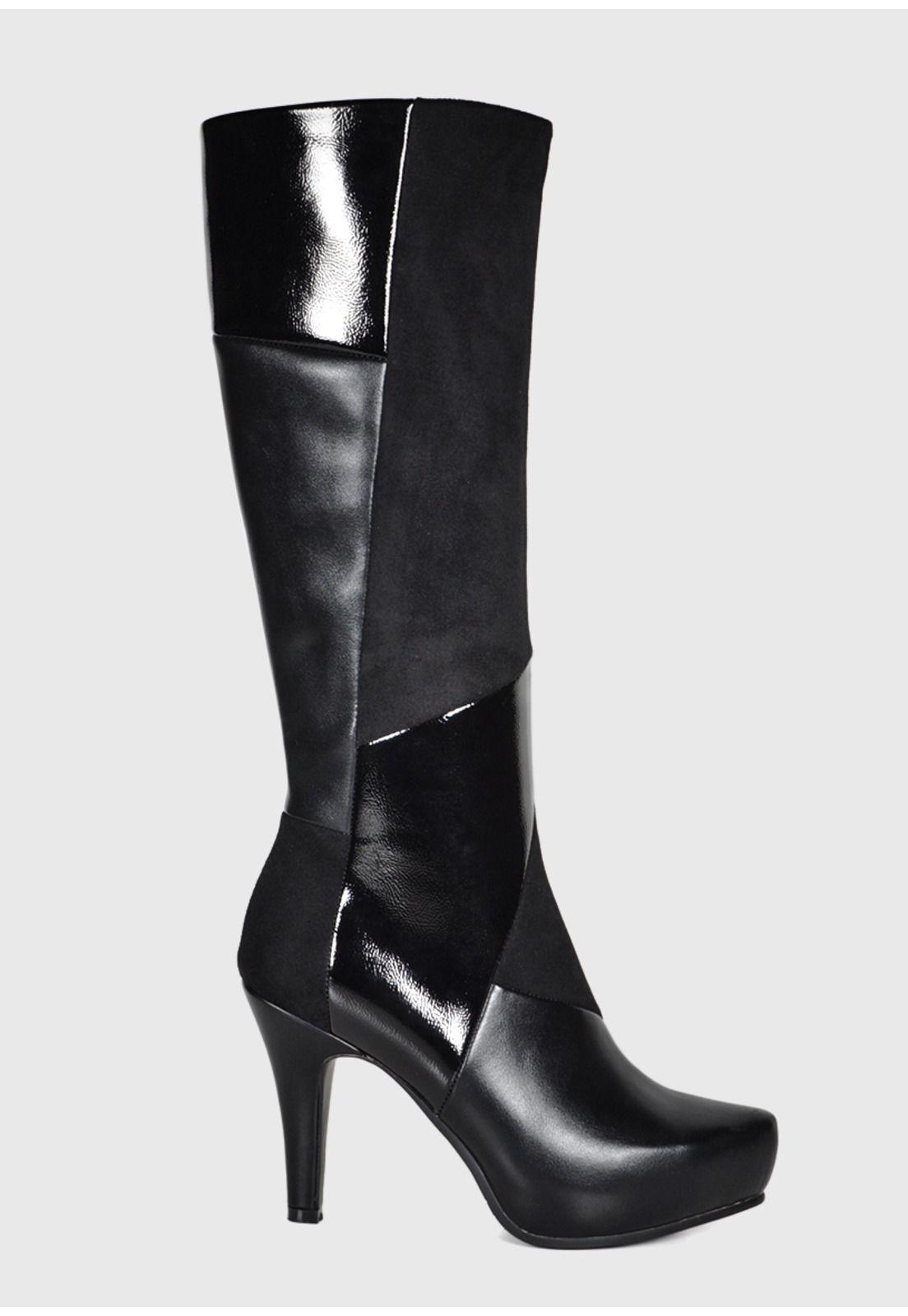 Bota Mujer Iballa Negro-4