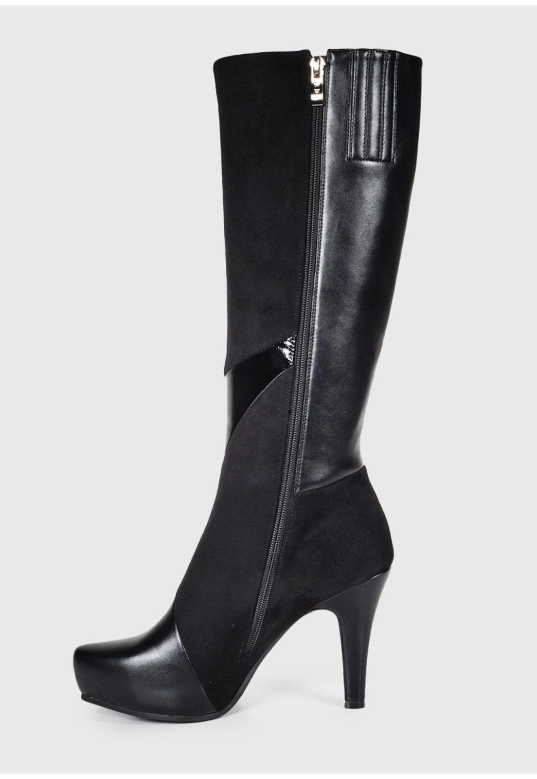 Bota Mujer Iballa Negro-5