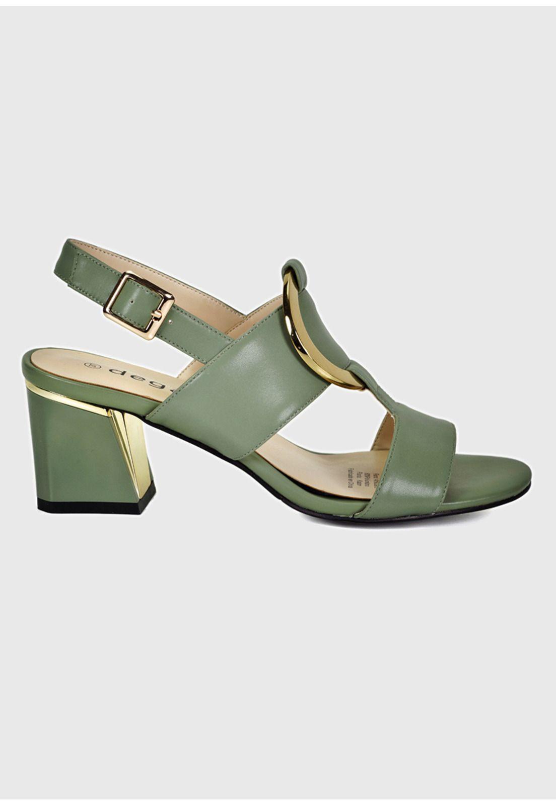 Sandalia Lucía Verde-1