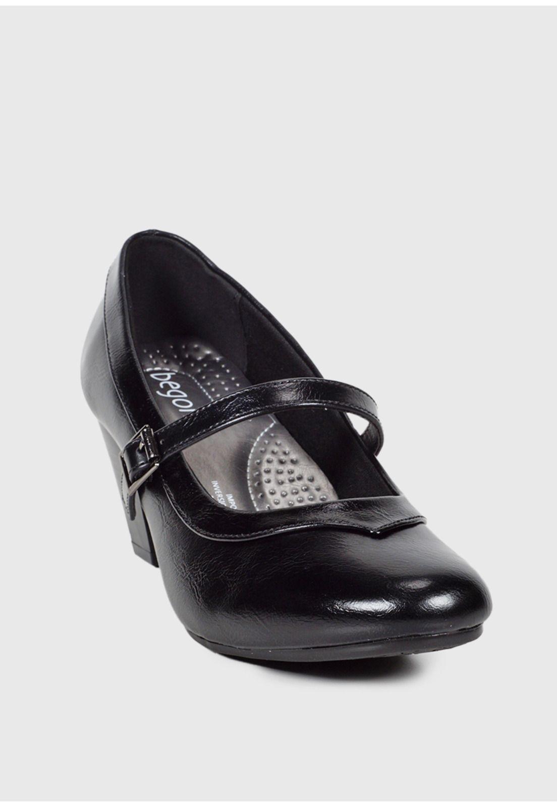 Zapato de Cueca Claria Negro-3