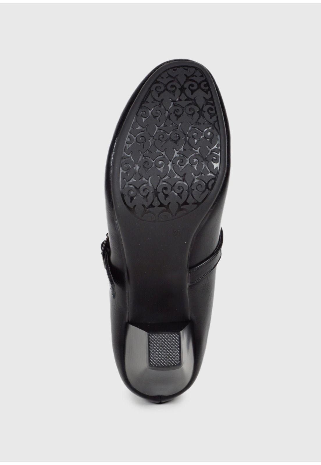 Zapato de Cueca Claria Negro-5