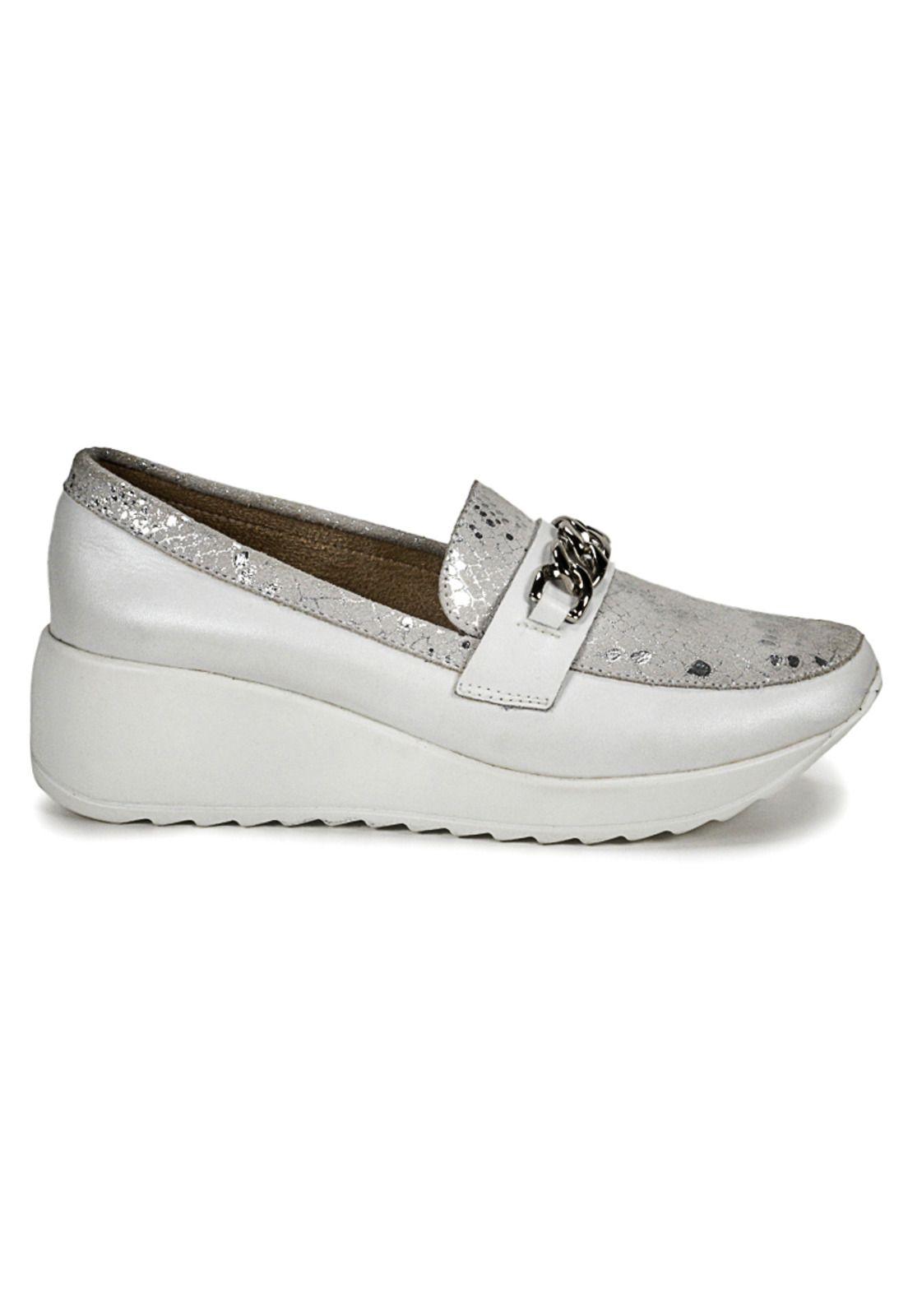 Mocasín Cuero Venisia Gris-1