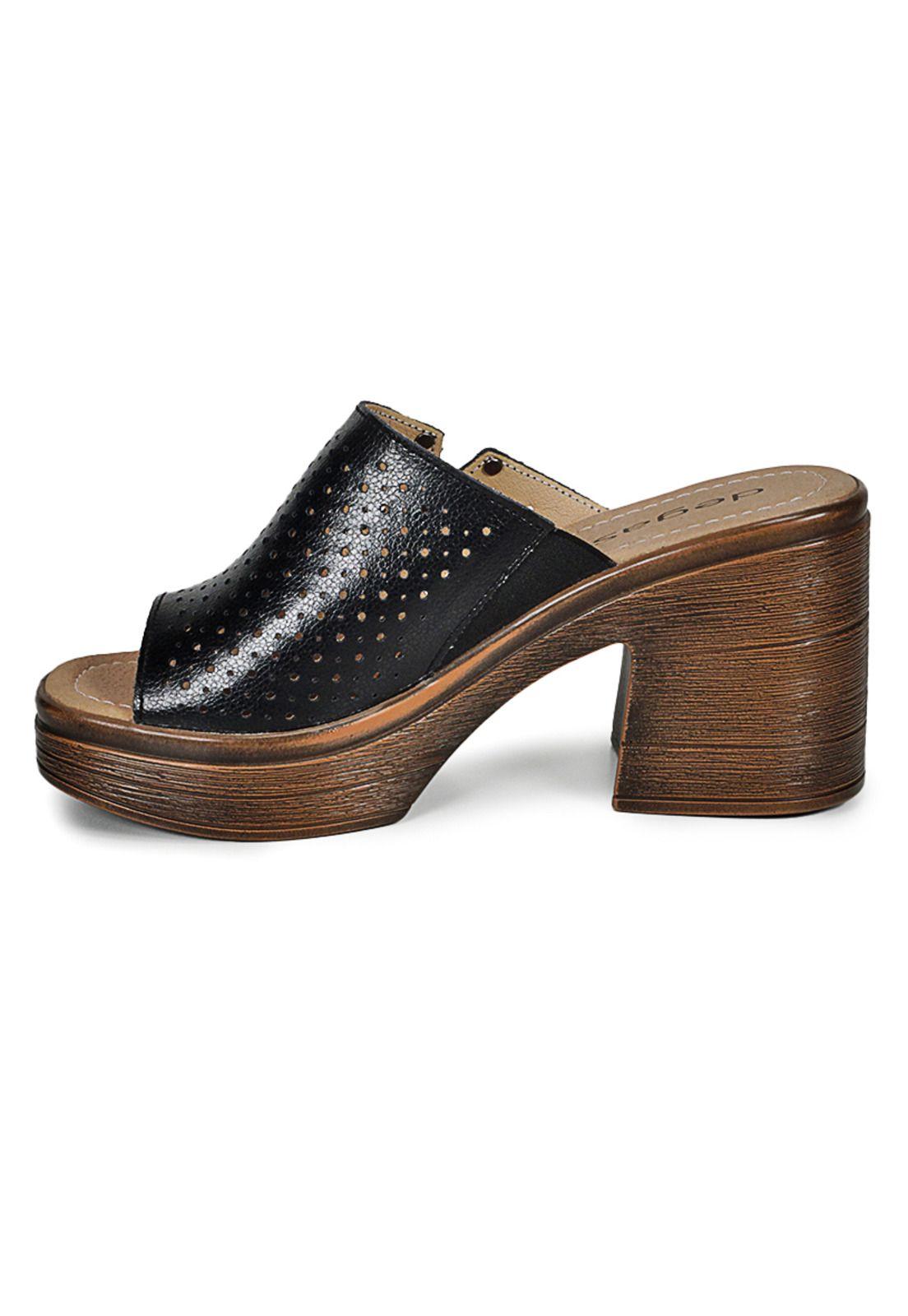 Sandalia Cuero Artis Negro-4