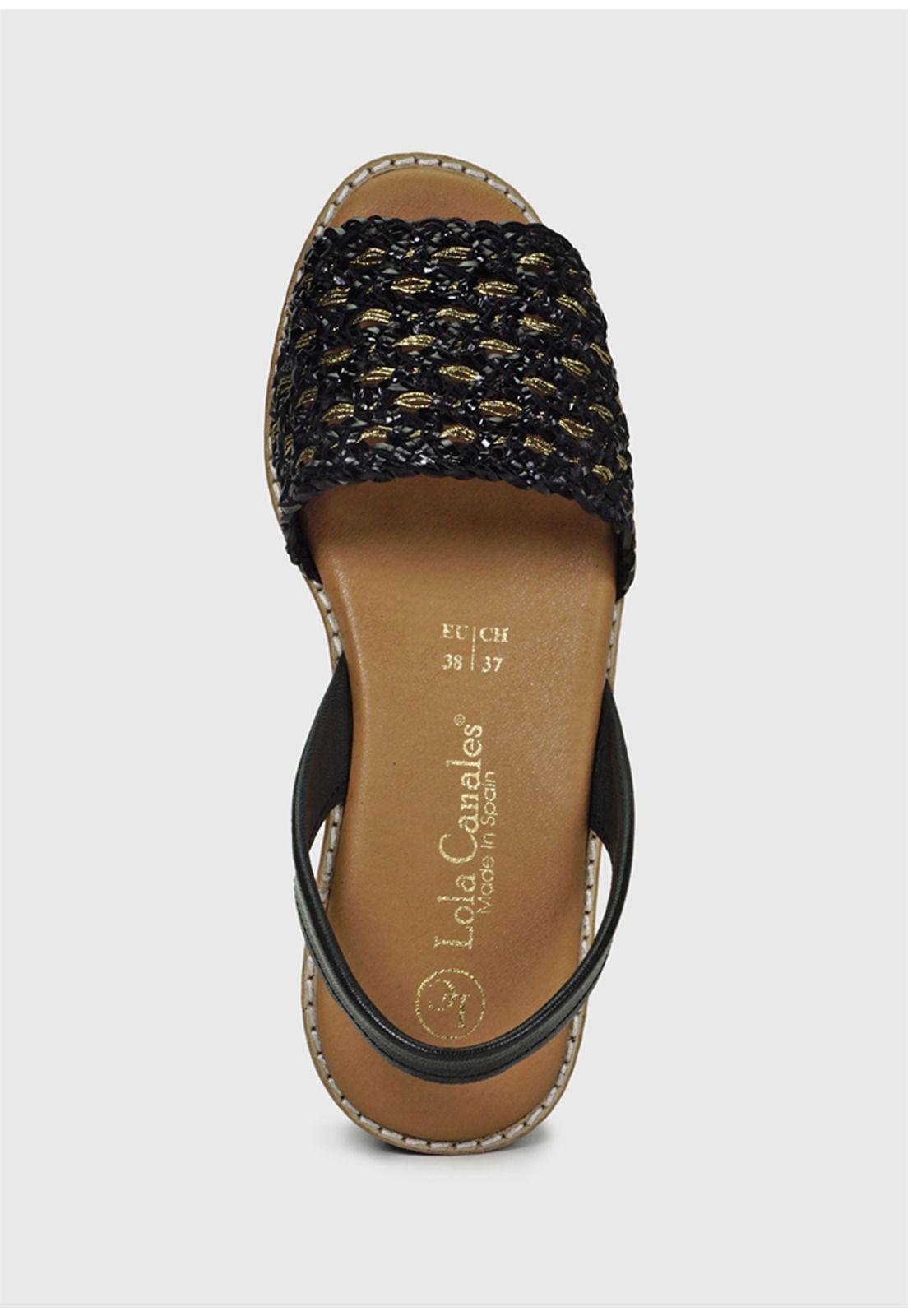 Sandalia Lizyl Negro-6