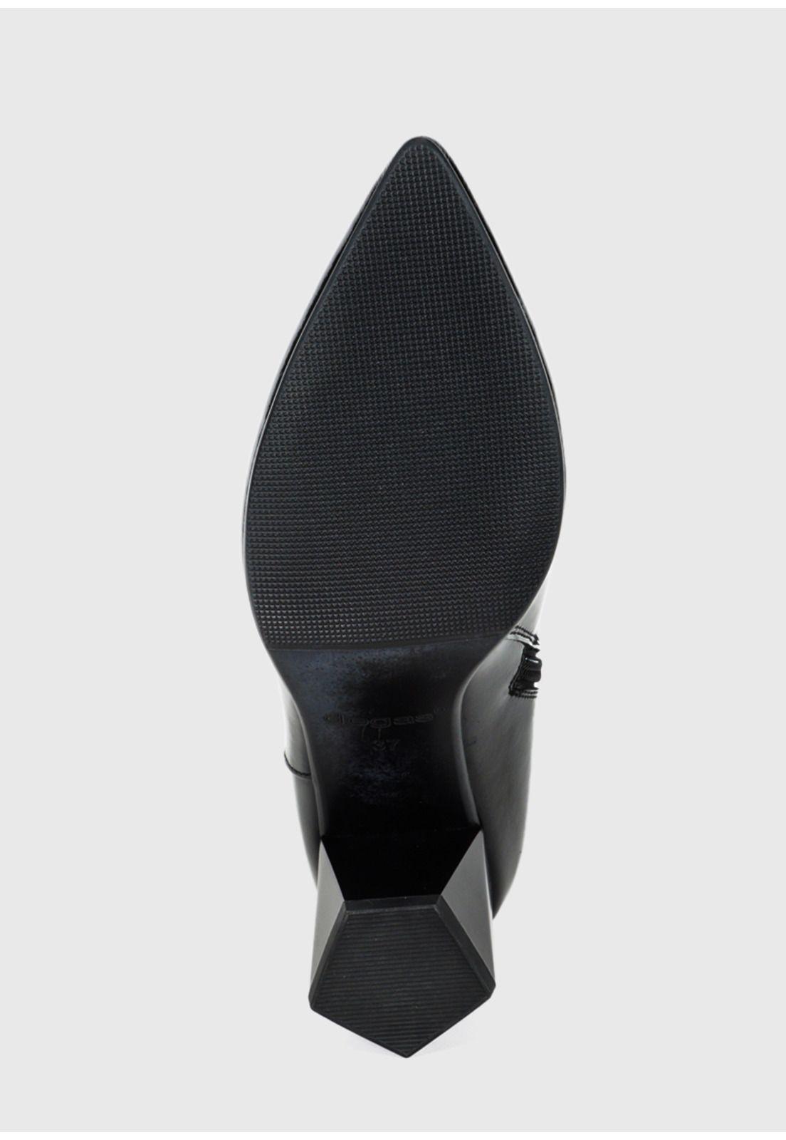 Botín Cuero Alfana Negro-6