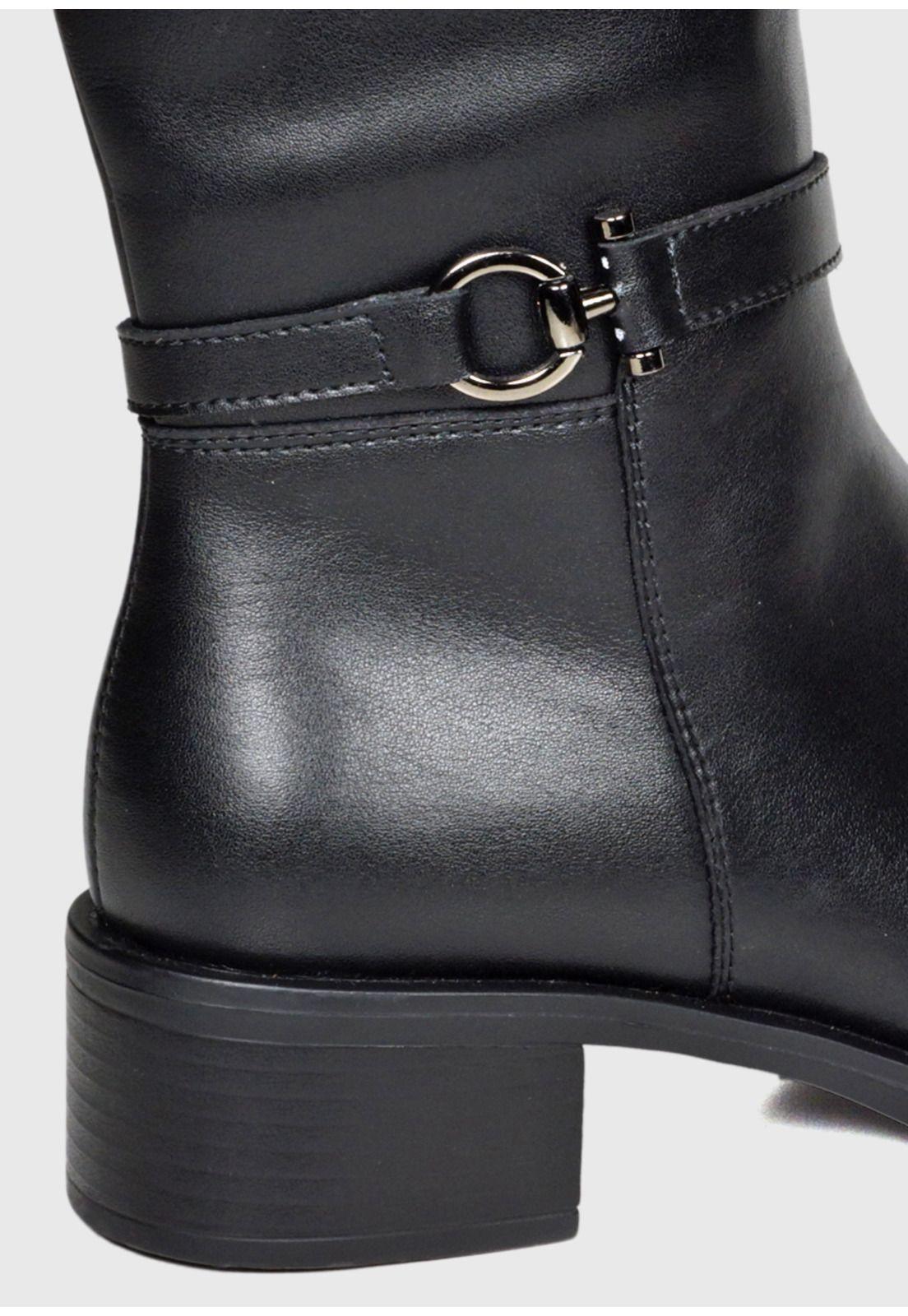 Bota Cuero Auka Negro-5