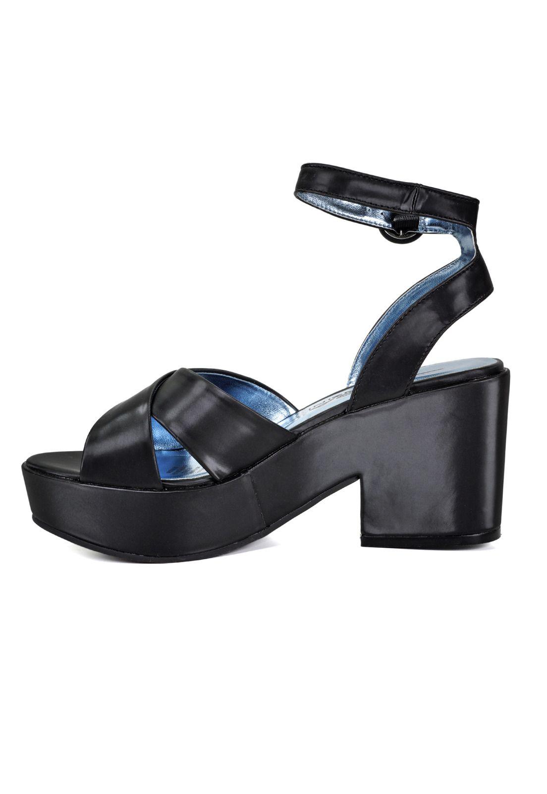 Sandalia Negro Satin Karima-3