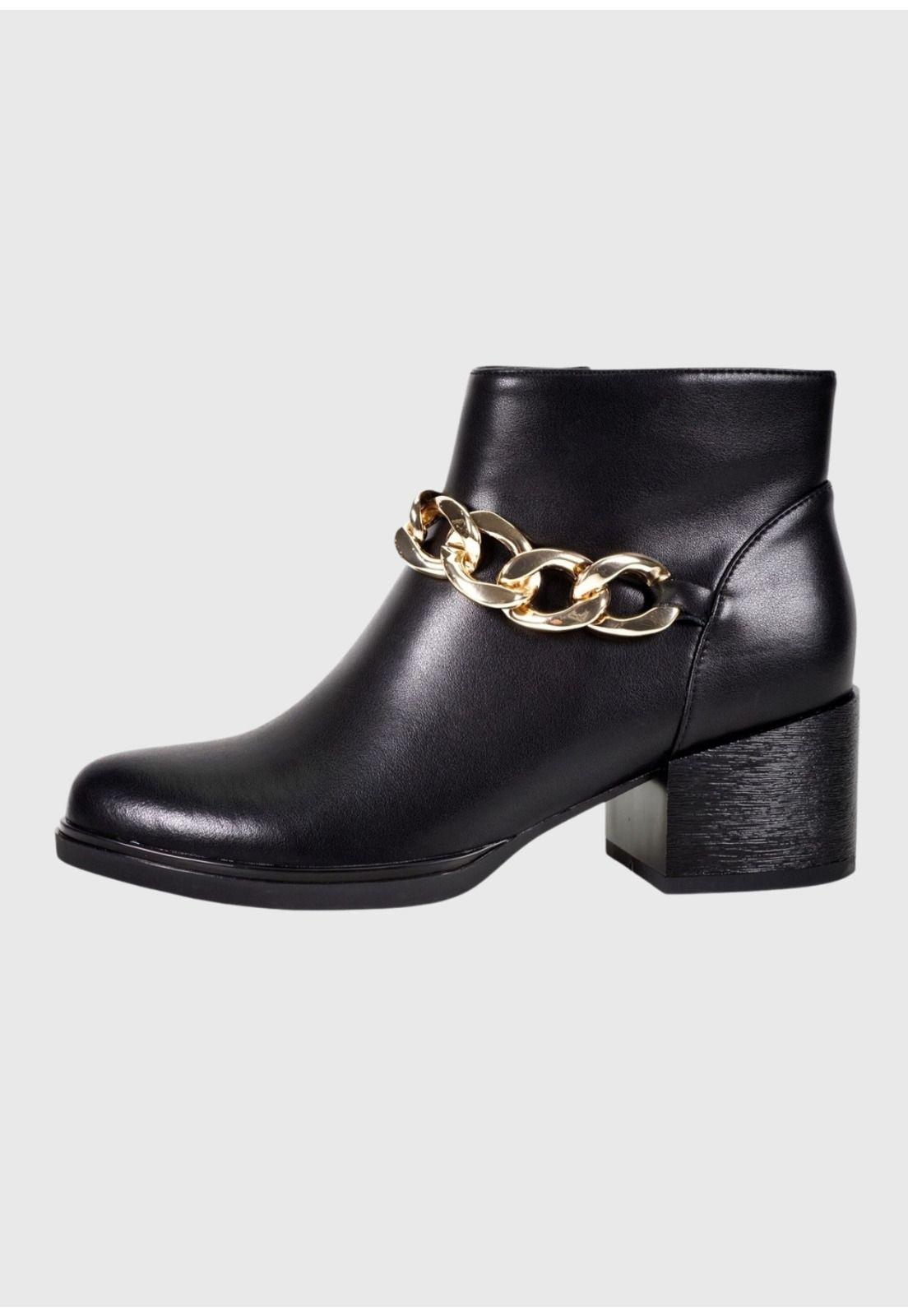 Botín Stelly Negro-0