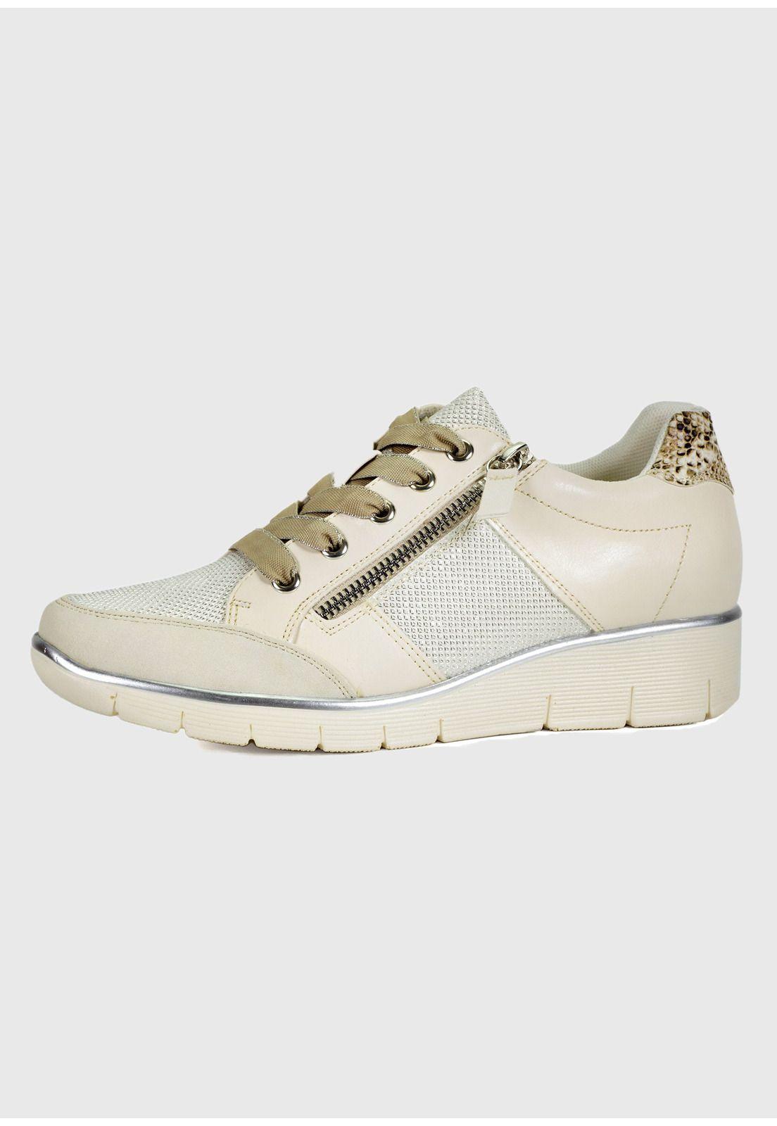 Zapatilla Nydia Beige-0