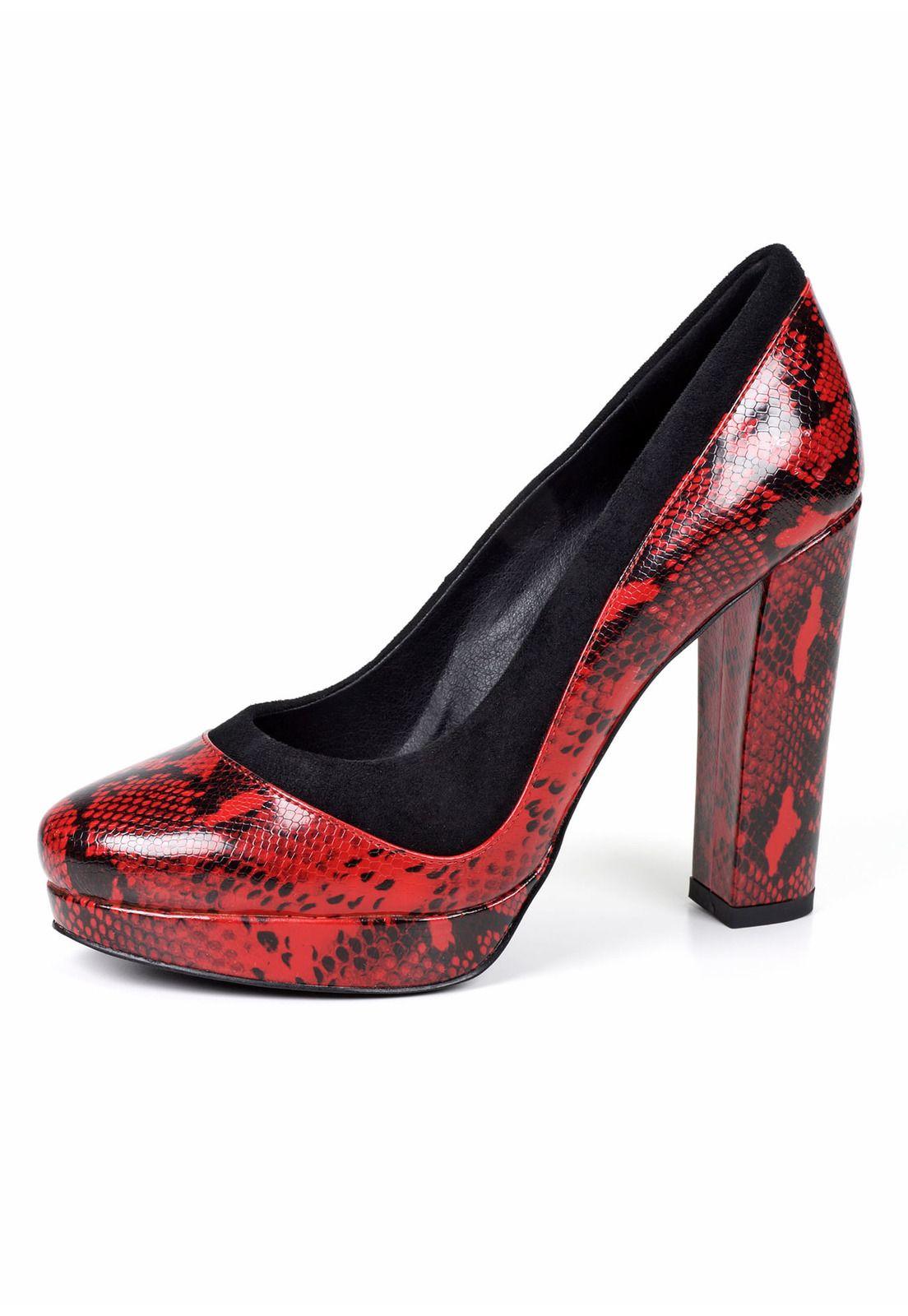 Zapato Marcela Rojo-3