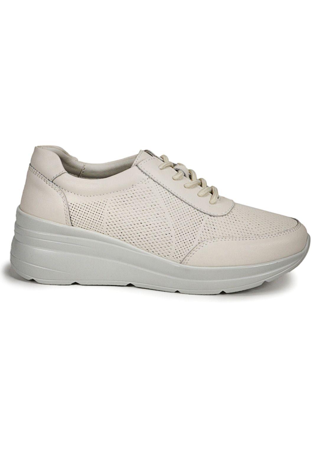 Zapatilla Cuero Garazi Beige-1