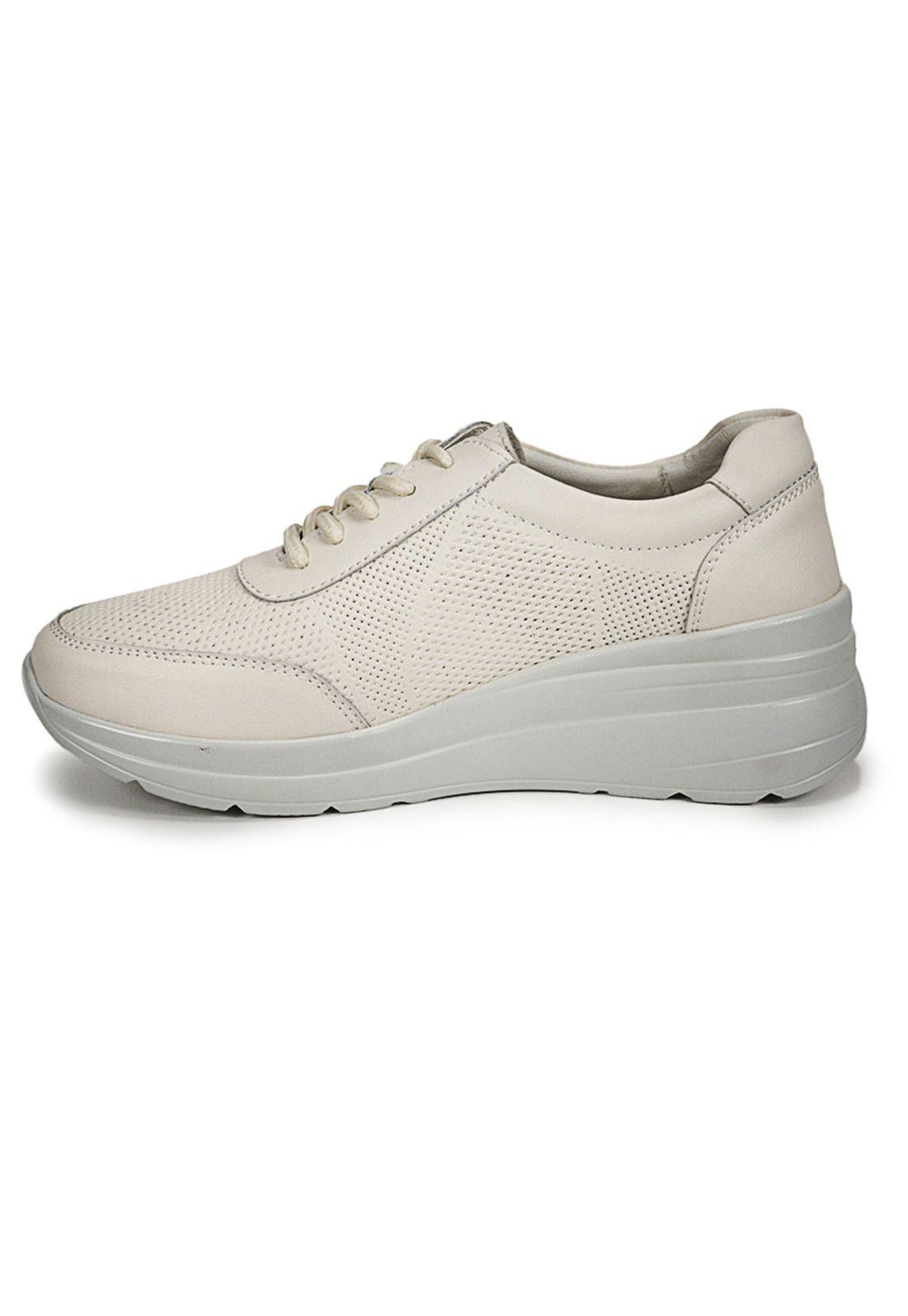 Zapatilla Cuero Garazi Beige-4