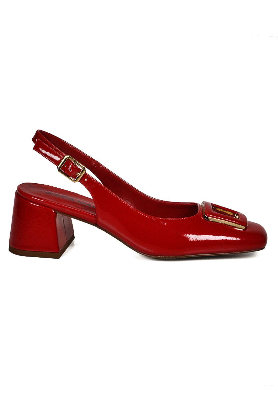 Zapato Viena Rojo-1
