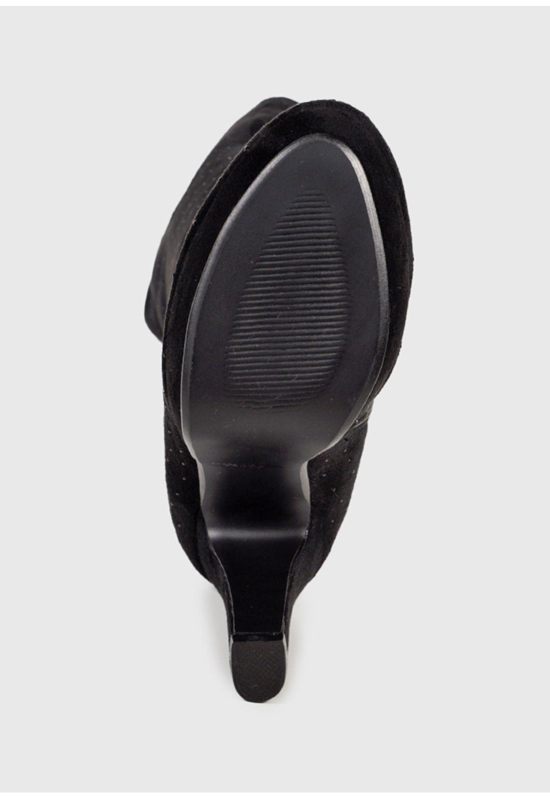 Bota Dalma Negro con brillos-6