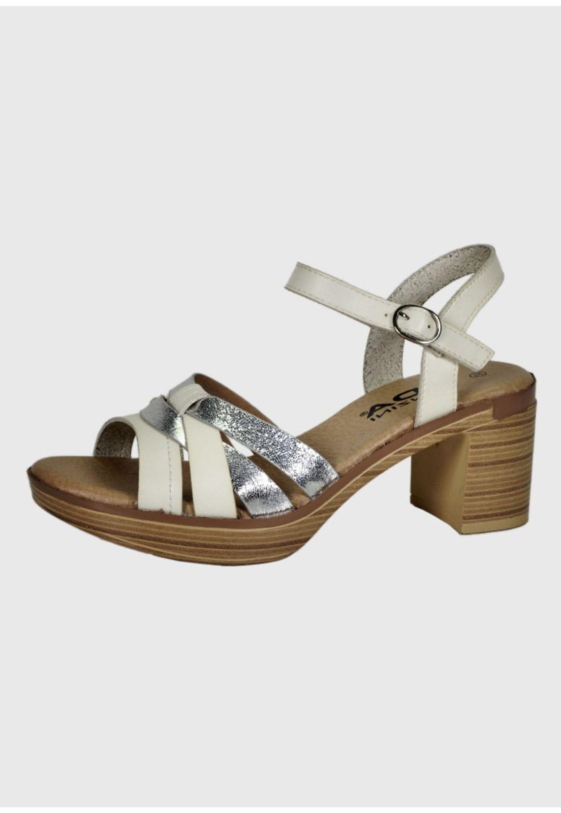 Sandalia Olivie Blanco-0