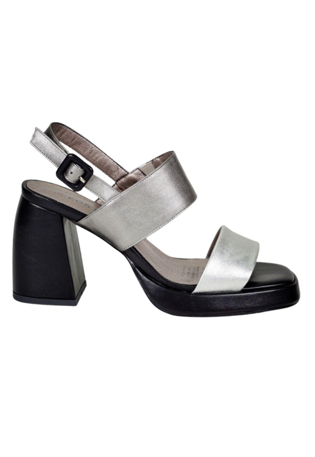 Sandalia Ayzel Plateado-0
