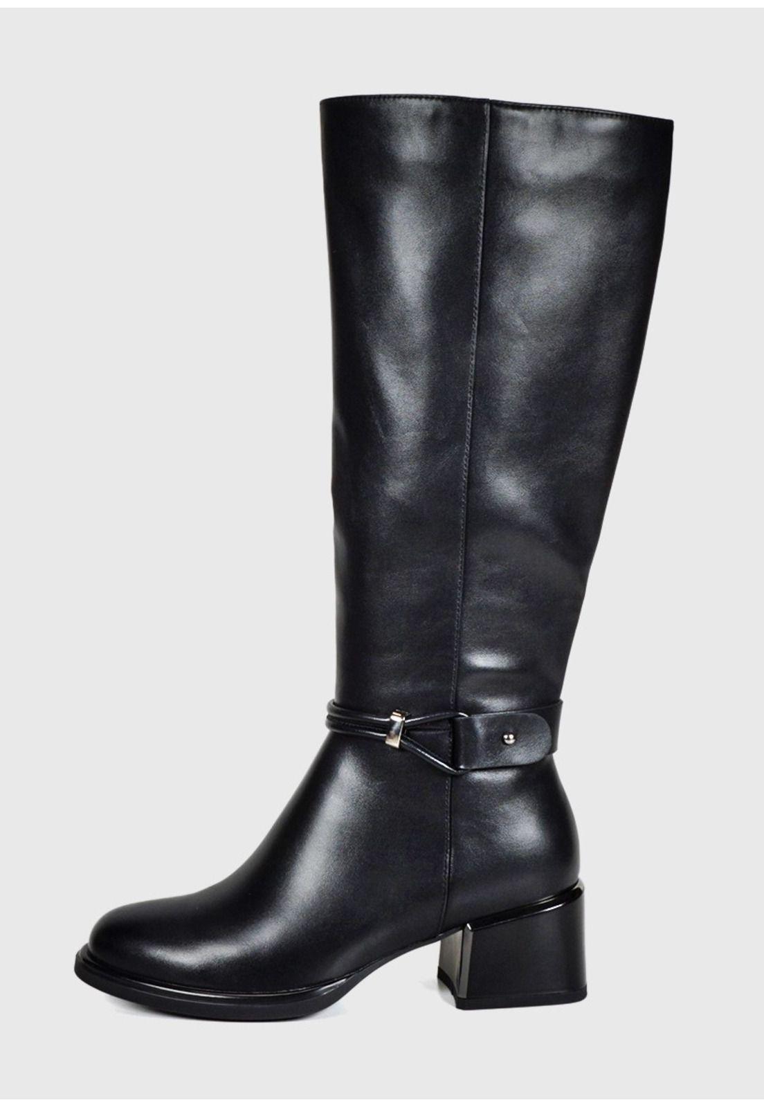 Bota Mujer Rosy Negro-1
