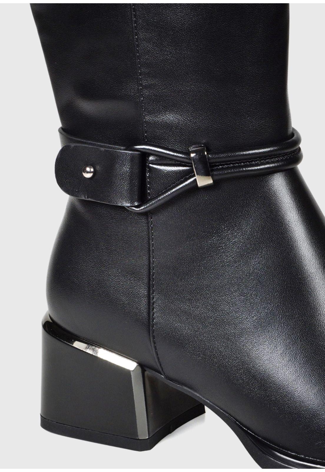 Bota Mujer Rosy Negro-5