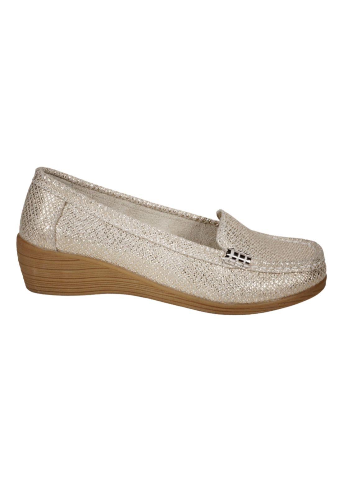 Mocasín Cuero Helen Dorado-0