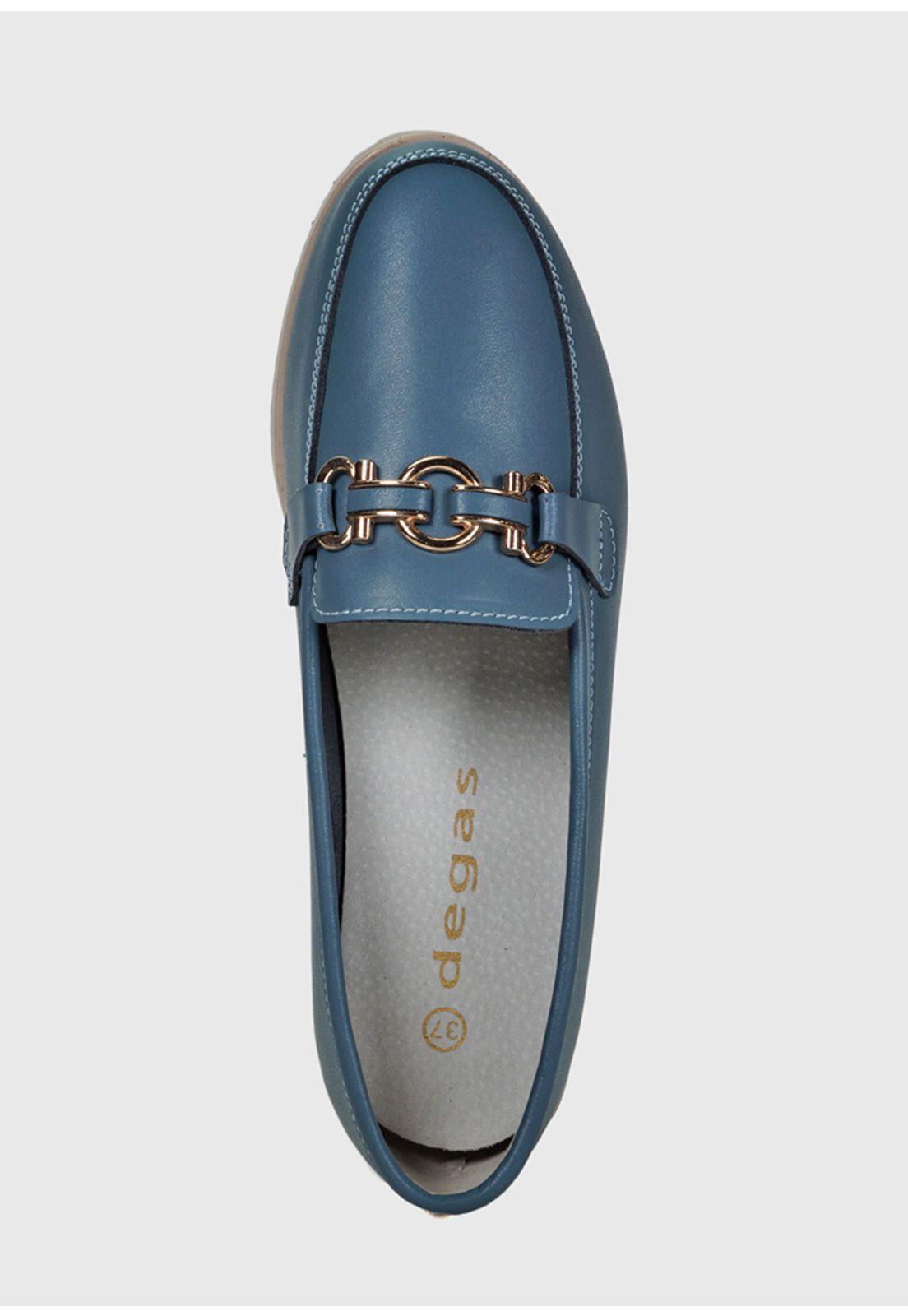 Mocasín Isabella Azul-6