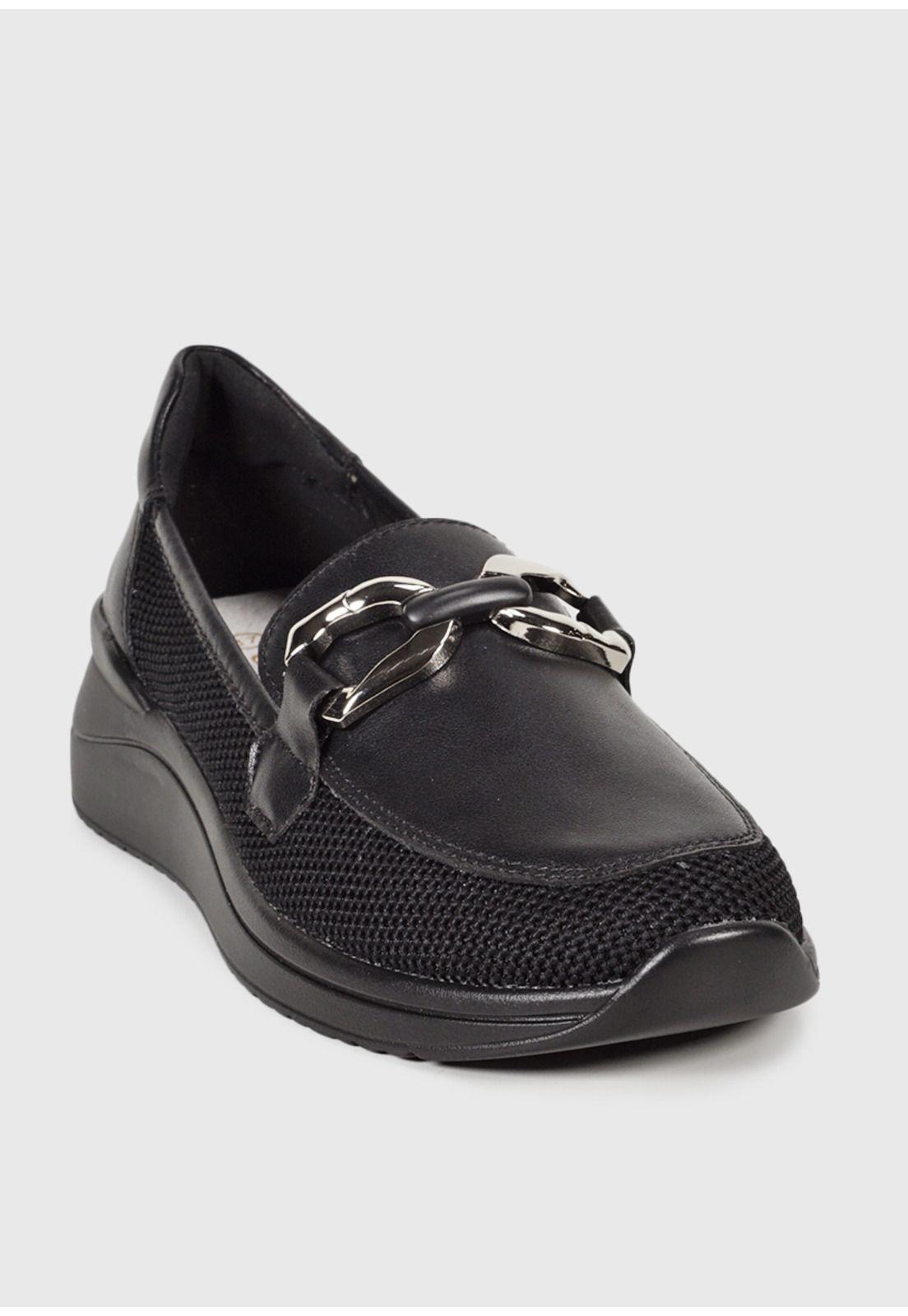 Mocasín Cuero Zullys Negro-3