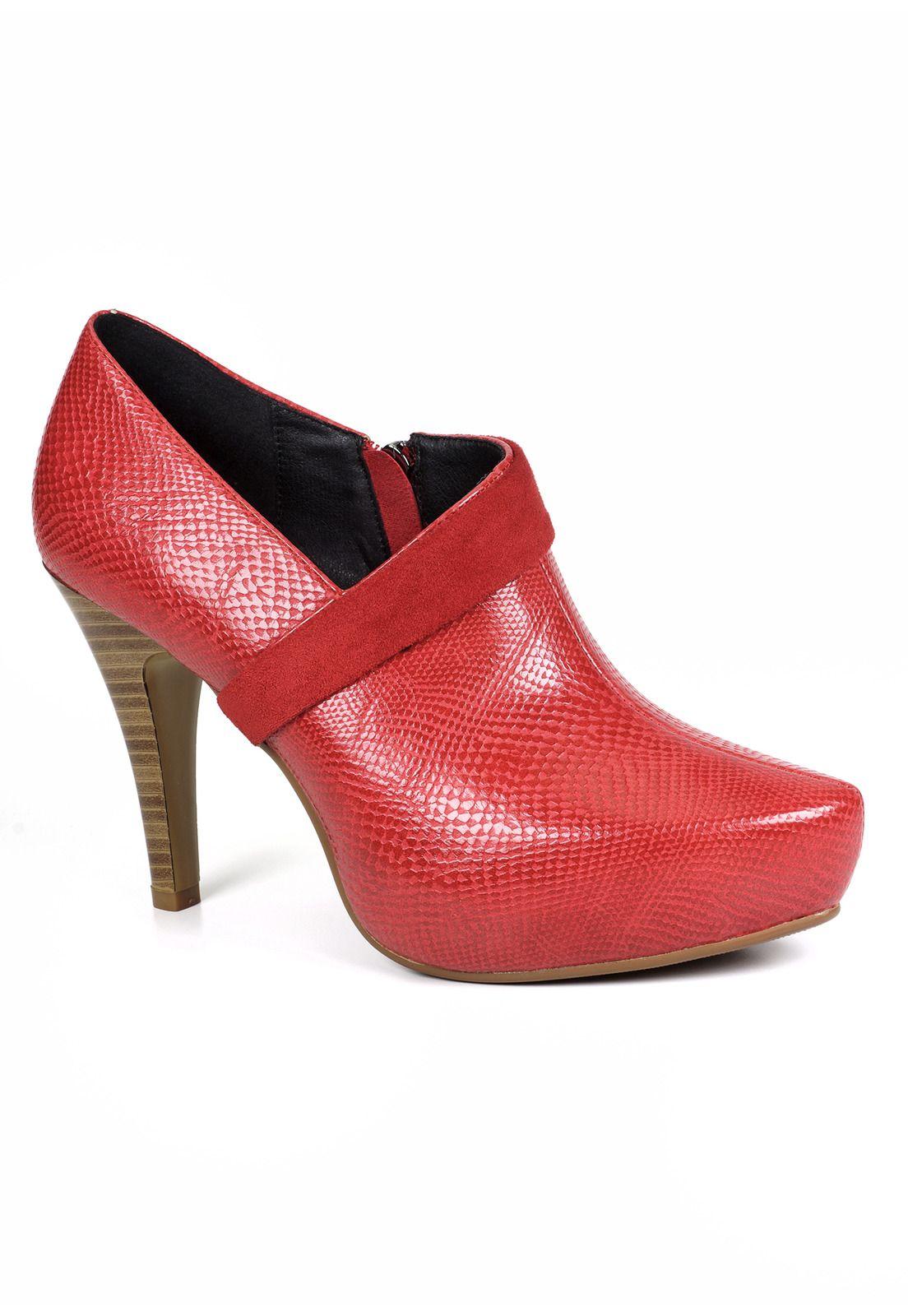 Zapato Aleyda Rojo-1