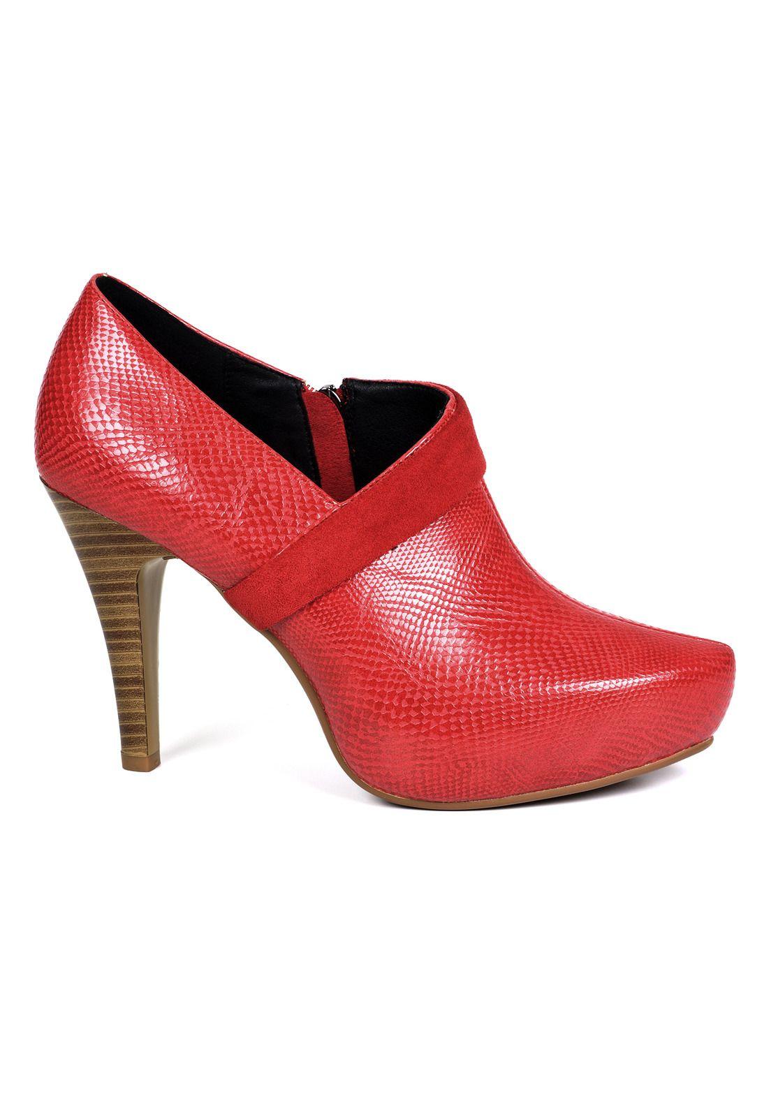 Zapato Aleyda Rojo-2