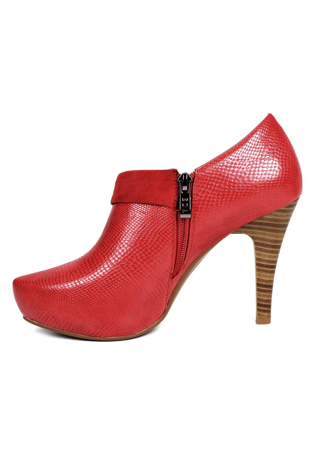 Zapato Aleyda Rojo-3