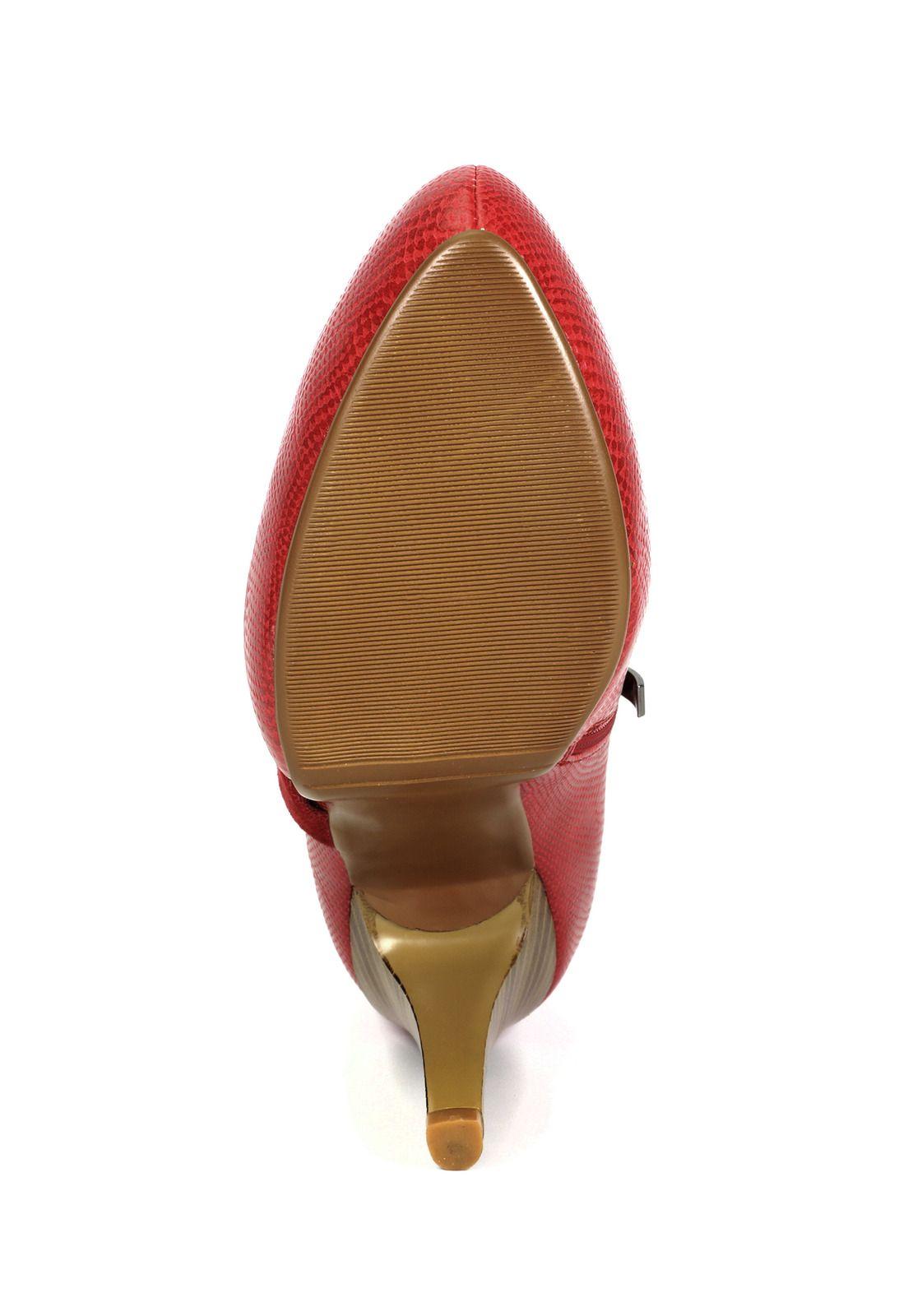 Zapato Aleyda Rojo-6