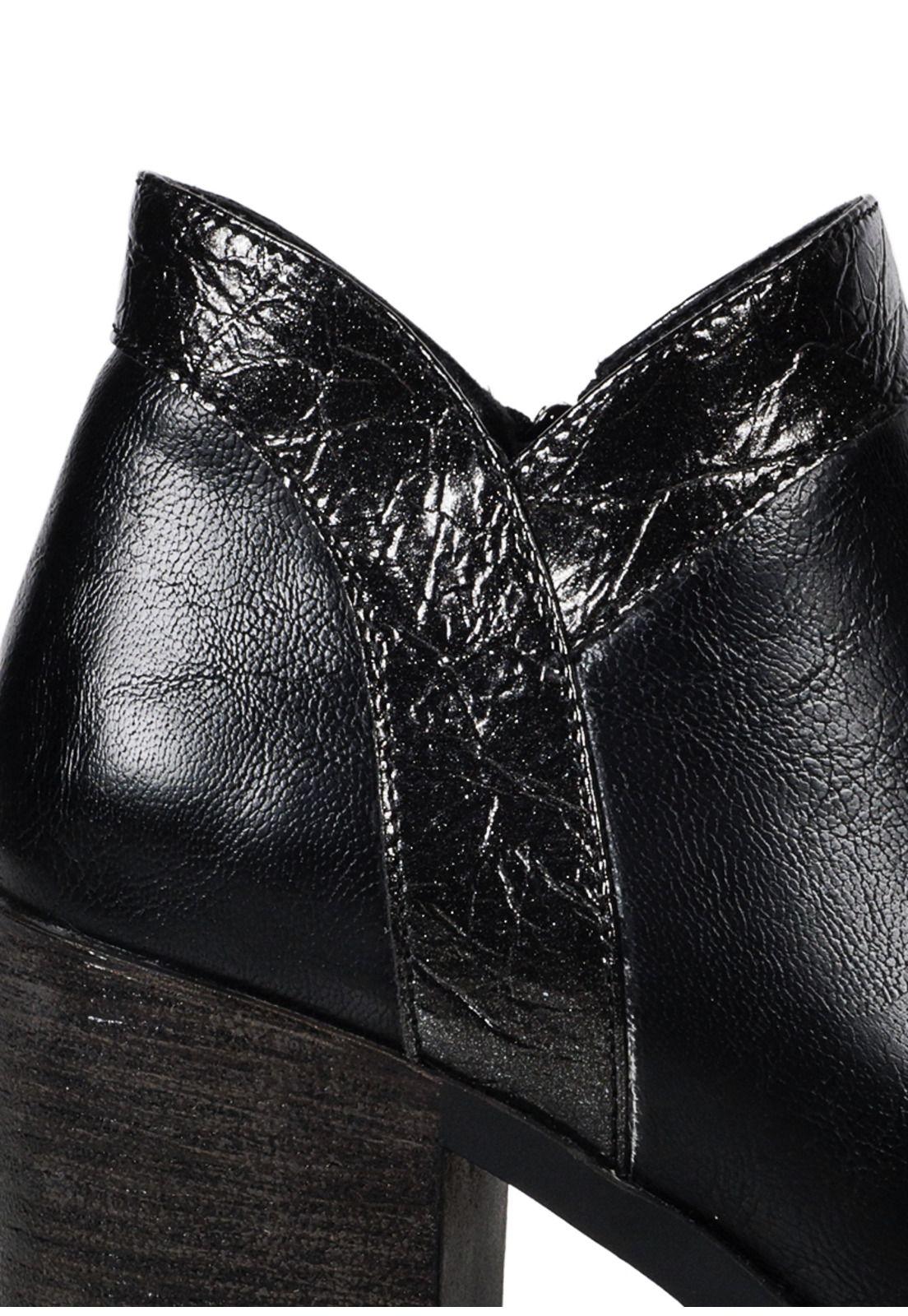 Botín Ornella Negro-3