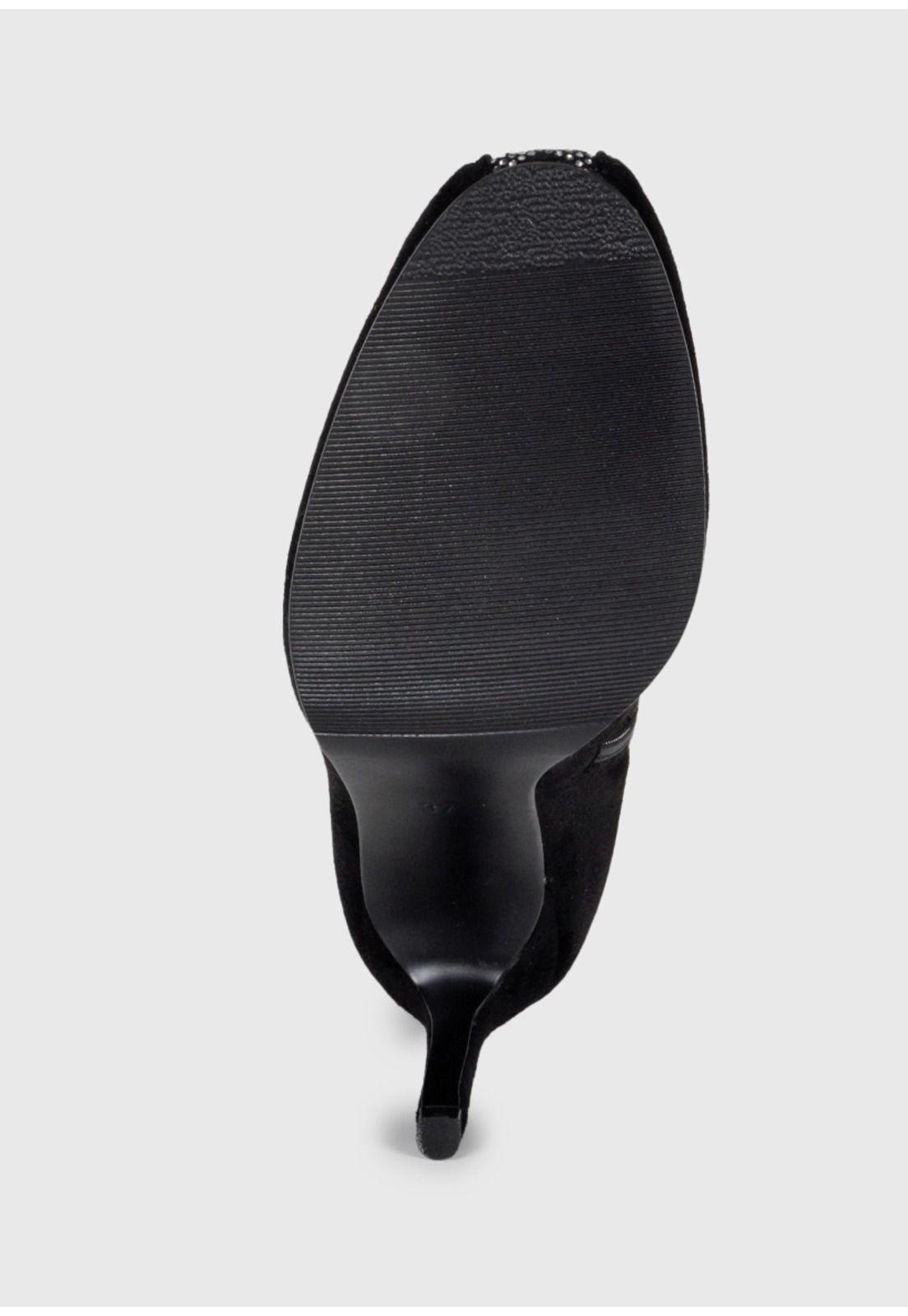 Botín Mujer Bimba Negro Bicolor-7