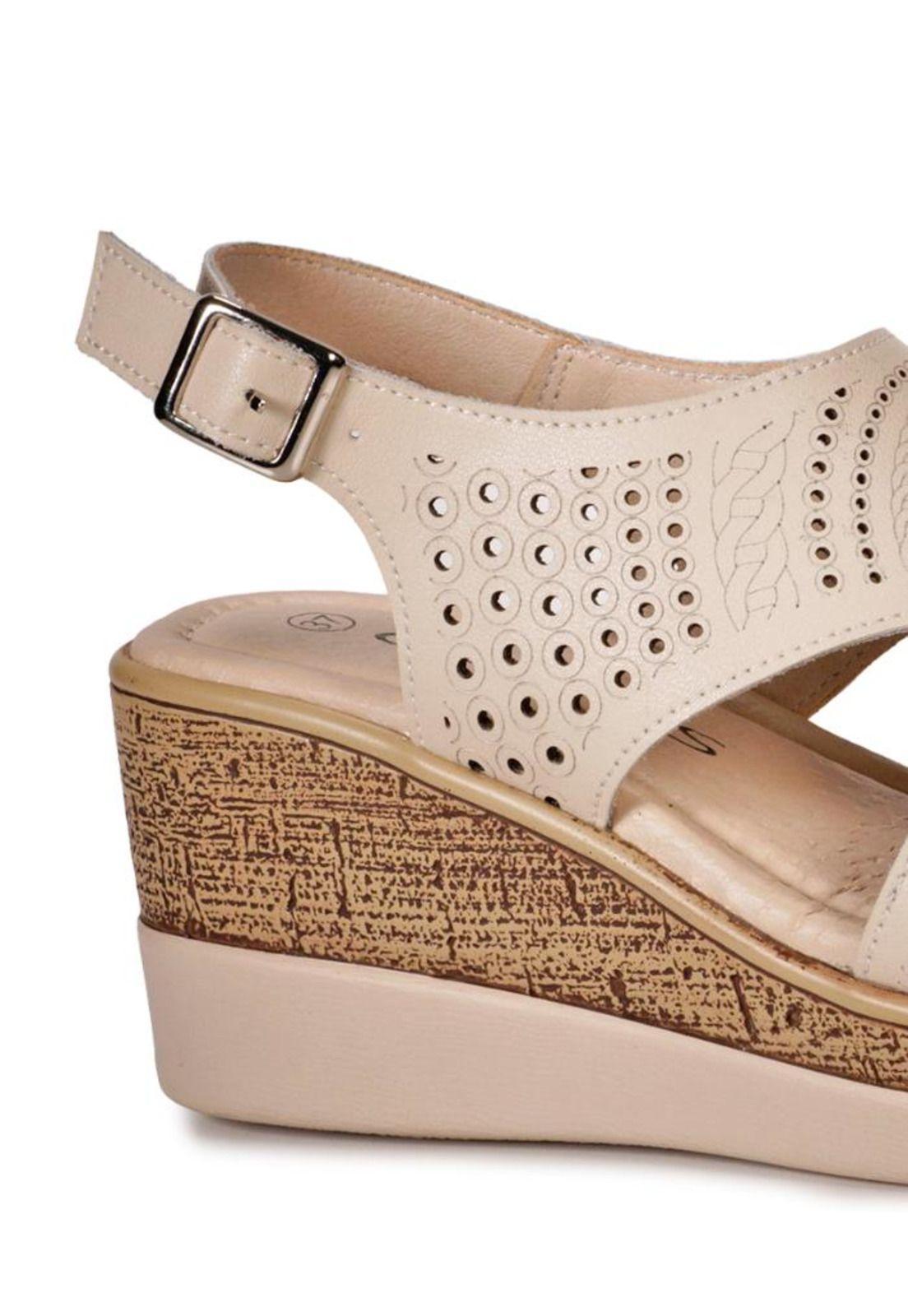 Sandalia Cuero Luana Beige-3