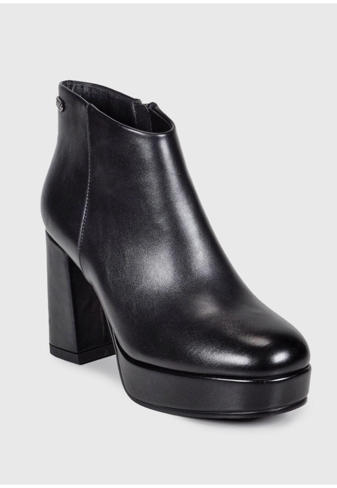 Botín Mujer Padiel Negro-4